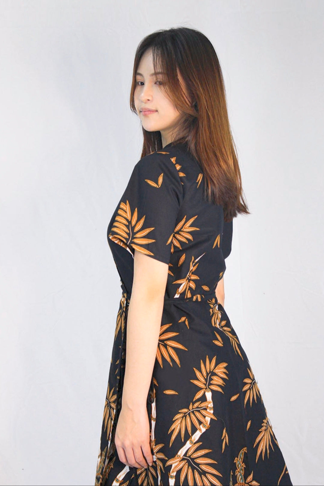 Lily Wrap Dress ( B)