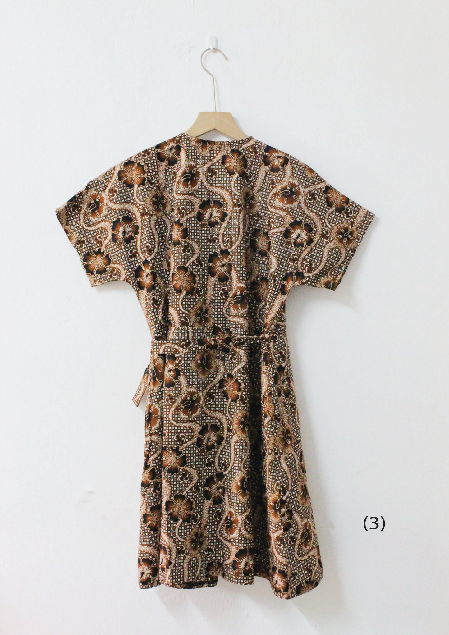 Bonnie Short Wrap Dress (Above Knee)