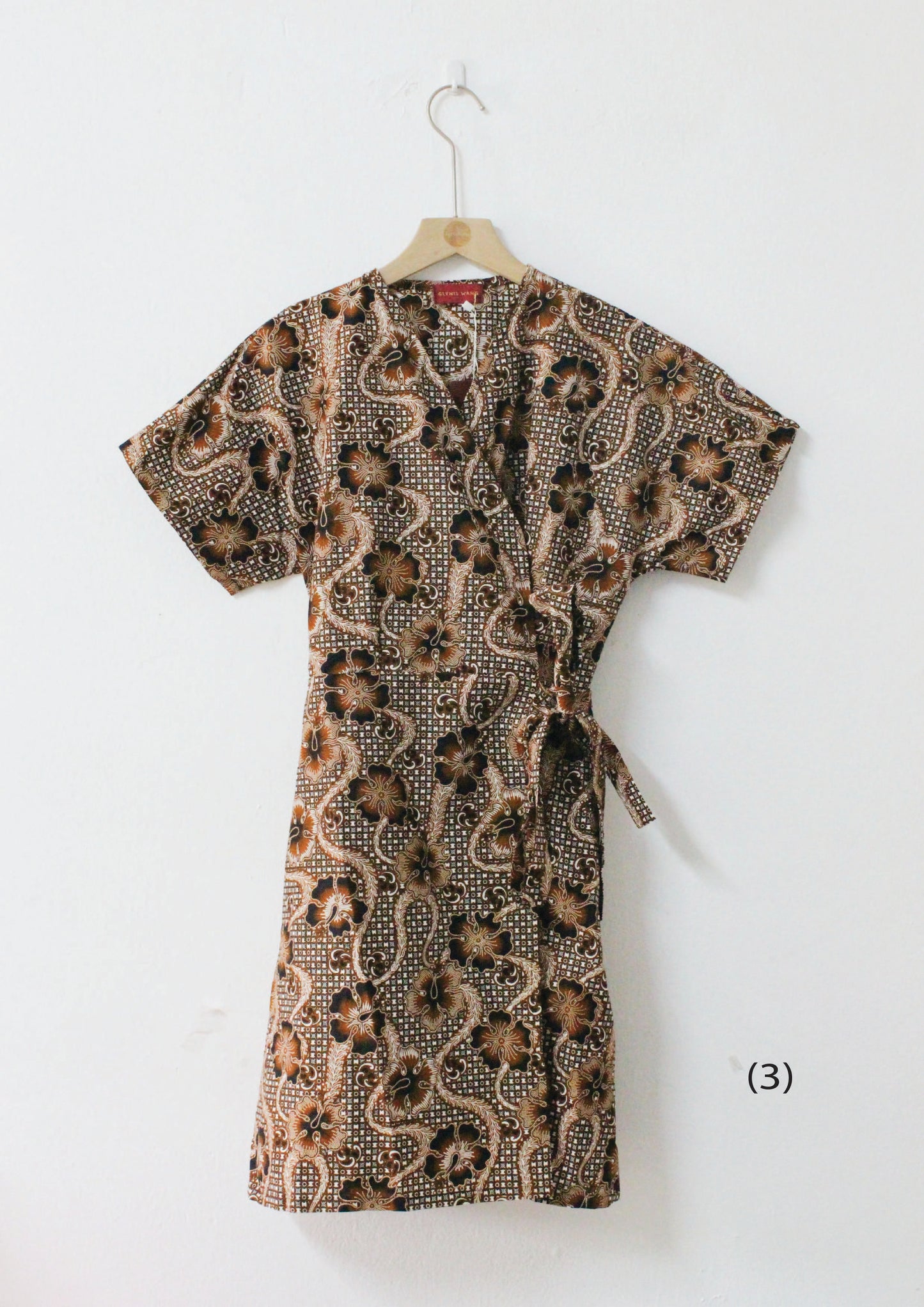 Bonnie Short Wrap Dress (Above Knee)