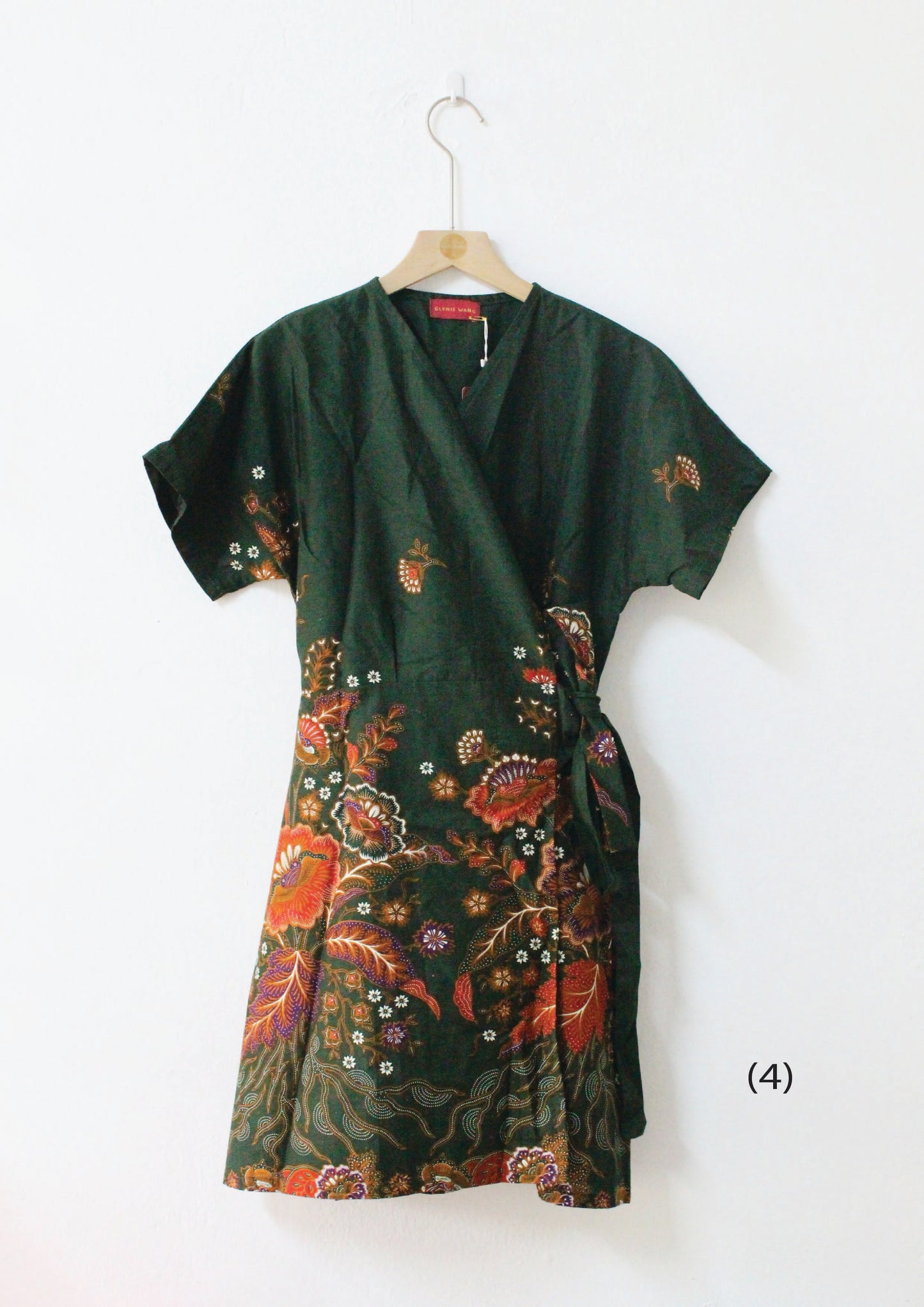 Bonnie Short Wrap Dress (Above Knee)