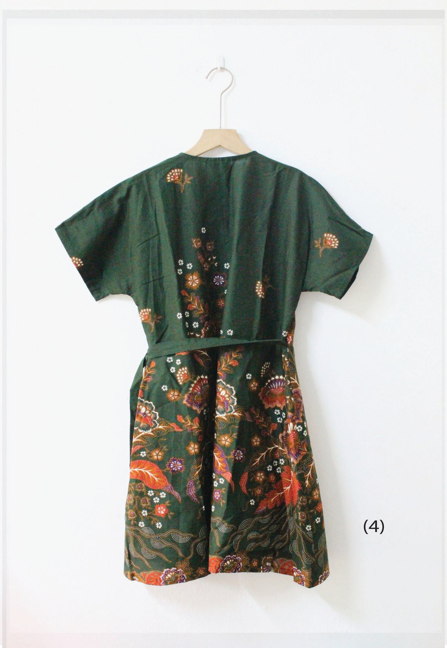 Bonnie Short Wrap Dress (Above Knee)