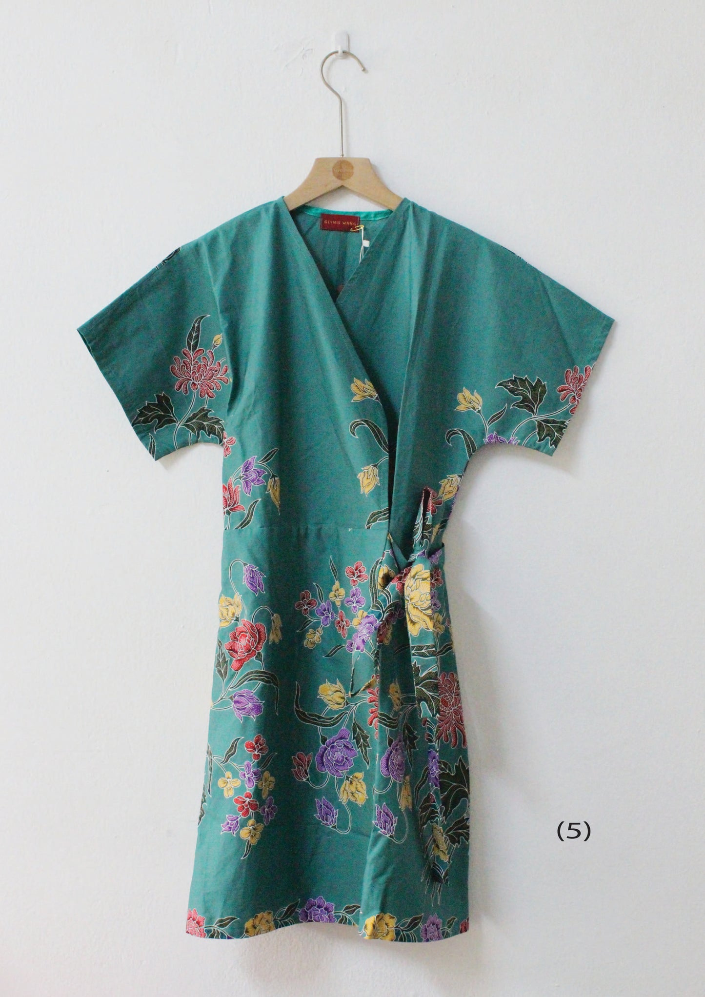 Bonnie Short Wrap Dress (Above Knee)