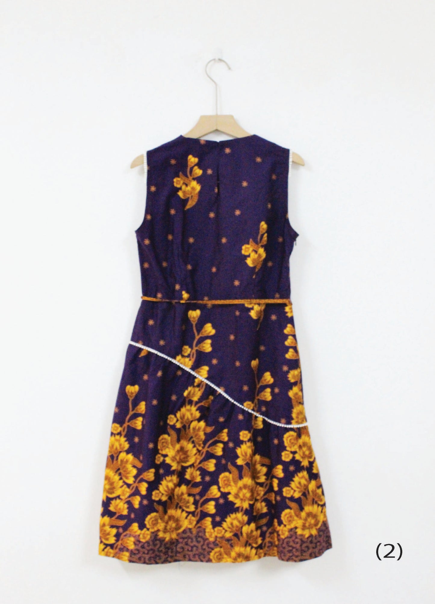 Pamela Round Neck Batik Dress