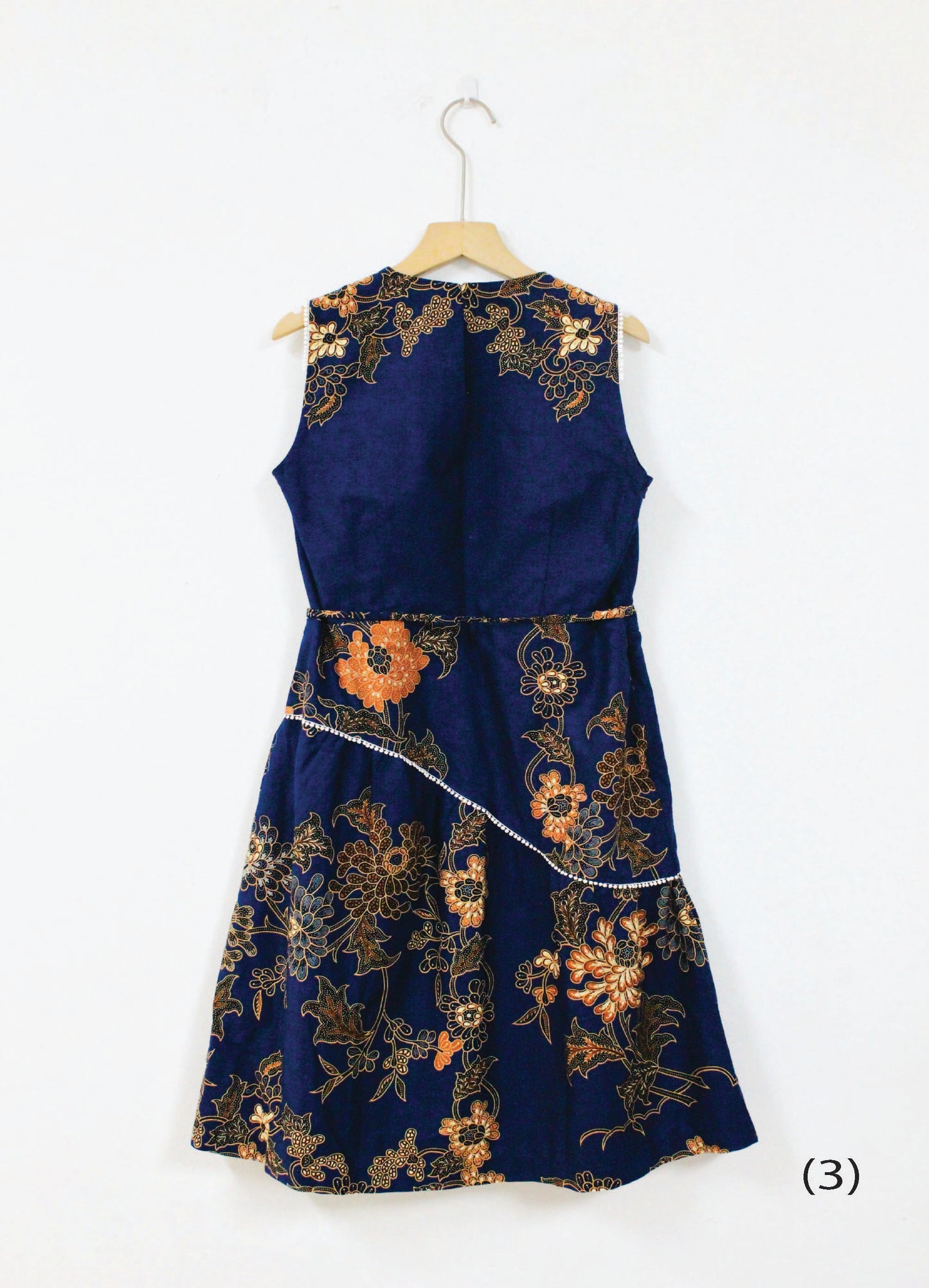 Pamela Round Neck Batik Dress