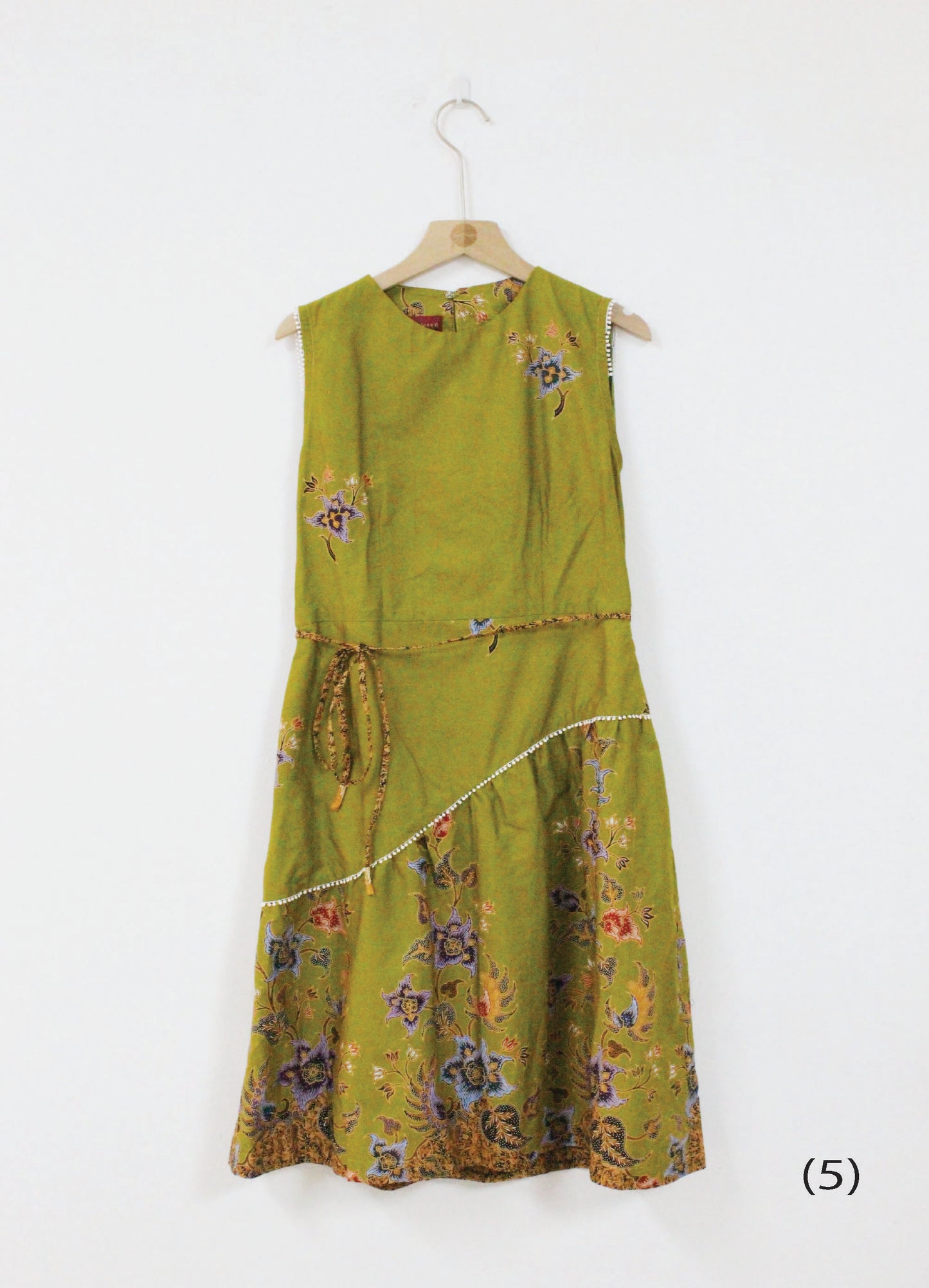 Pamela Round Neck Batik Dress