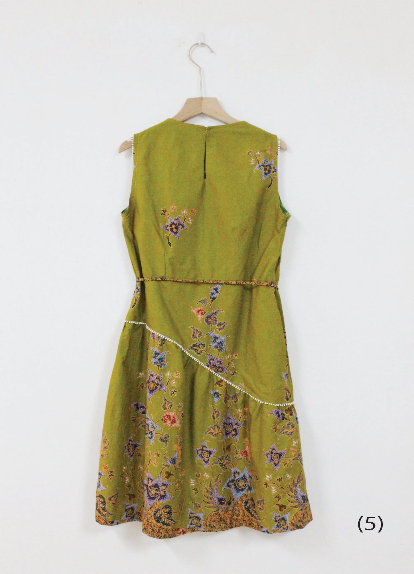 Pamela Round Neck Batik Dress