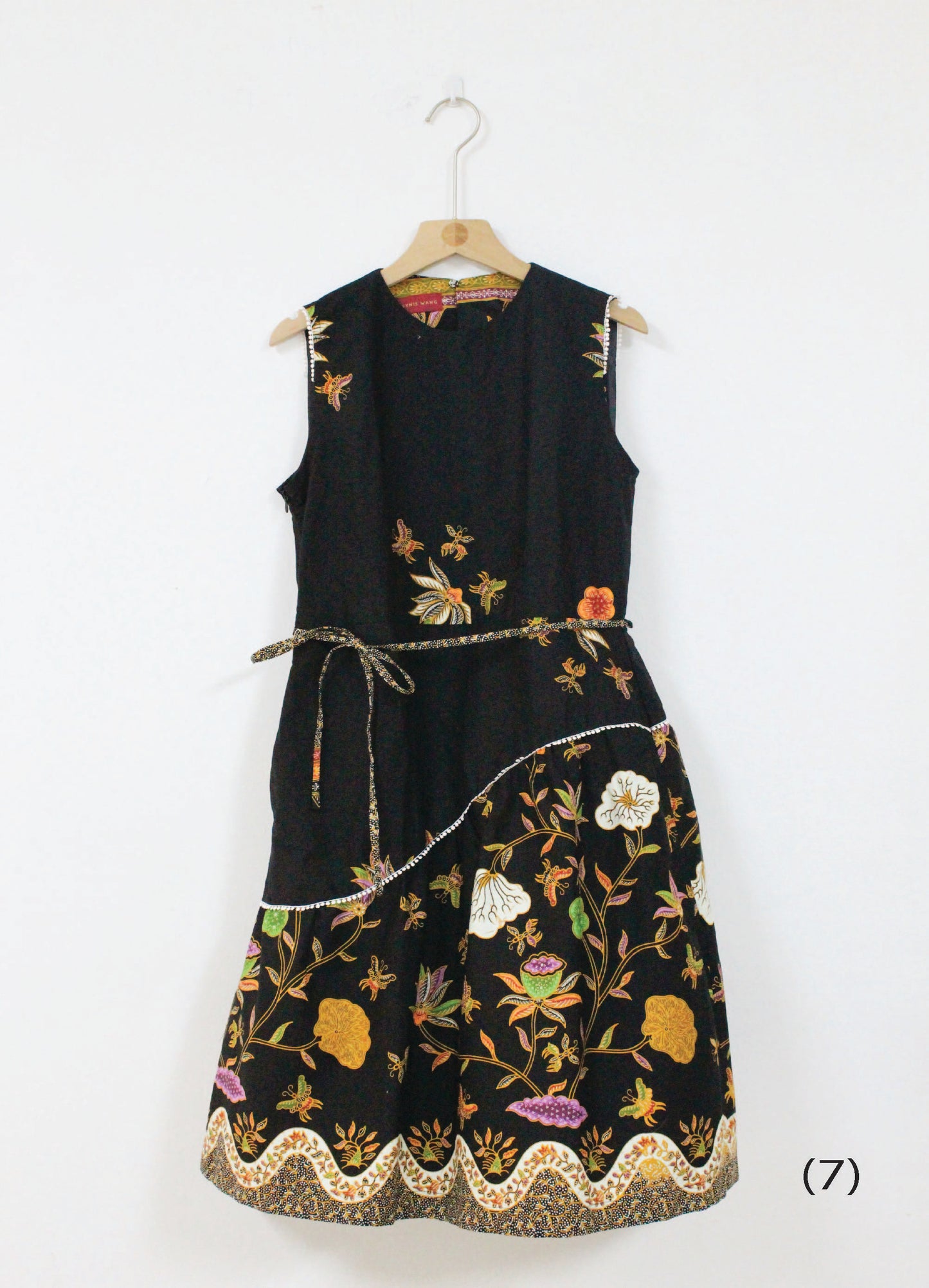 Pamela Round Neck Batik Dress