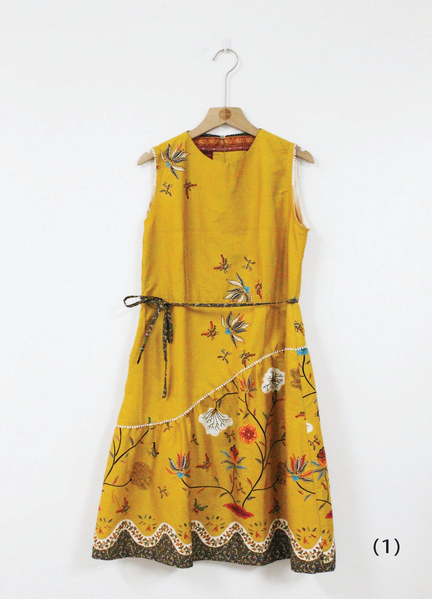 Pamela Round Neck Batik Dress