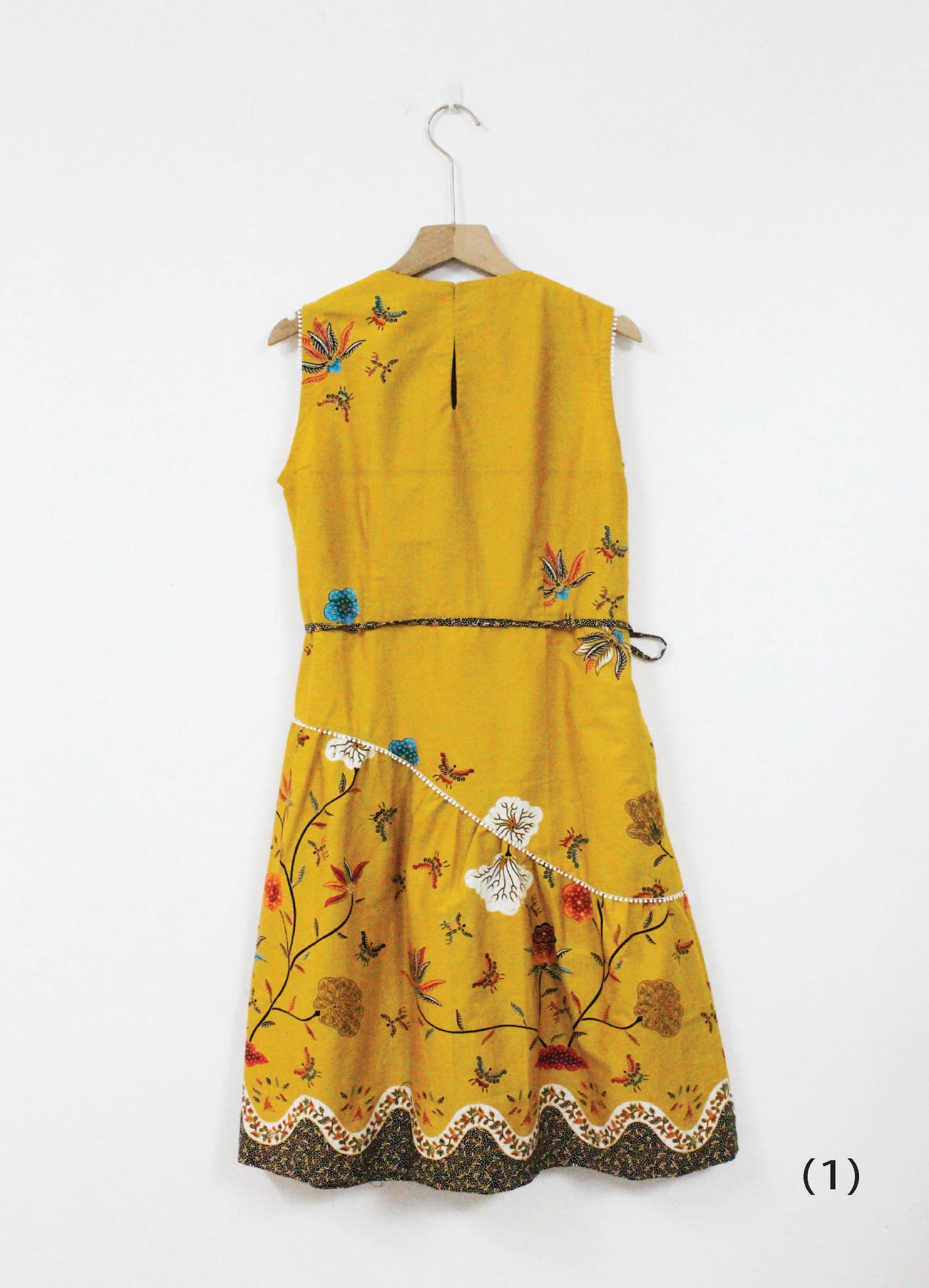 Pamela Round Neck Batik Dress