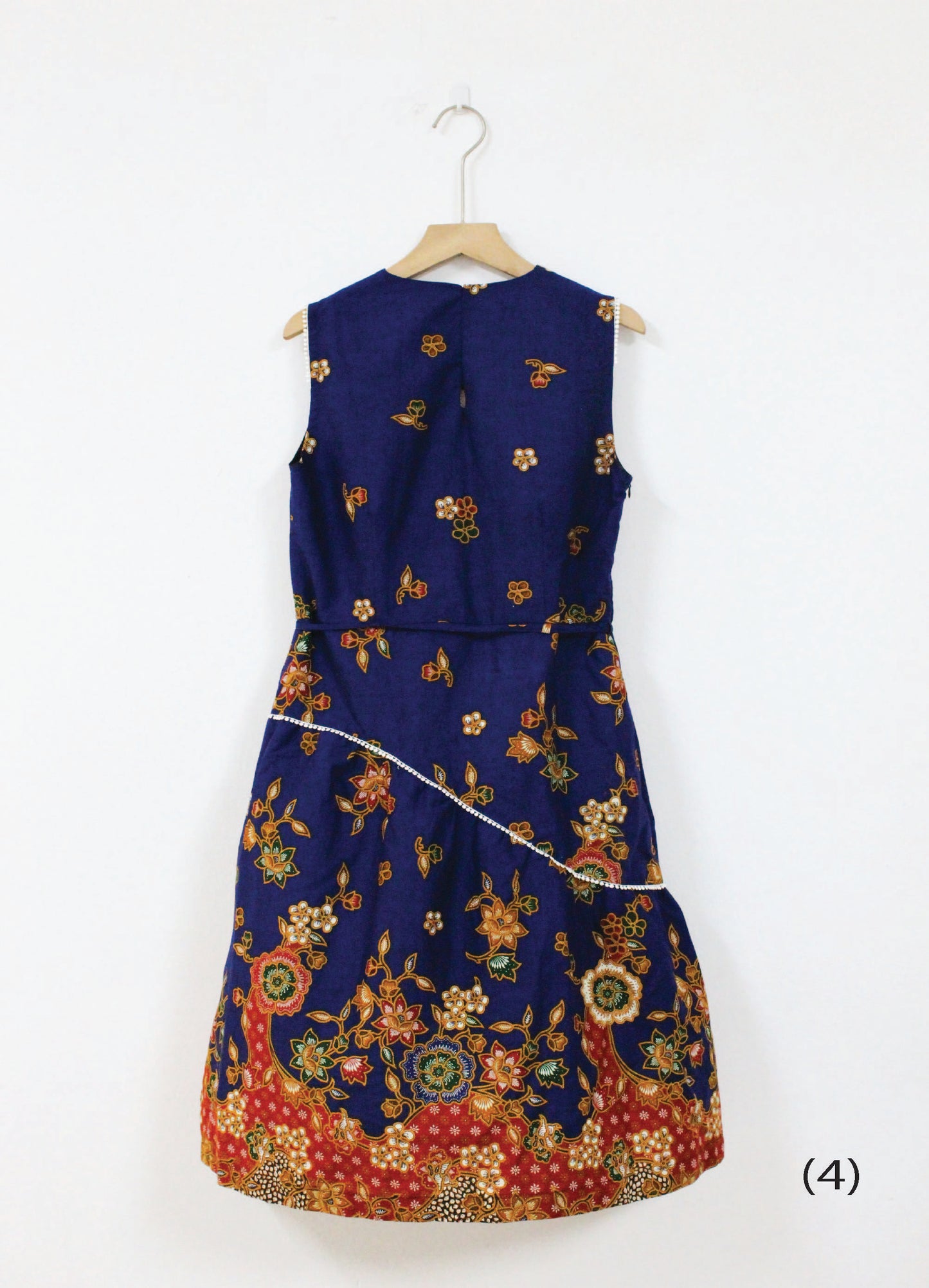 Pamela Round Neck Batik Dress