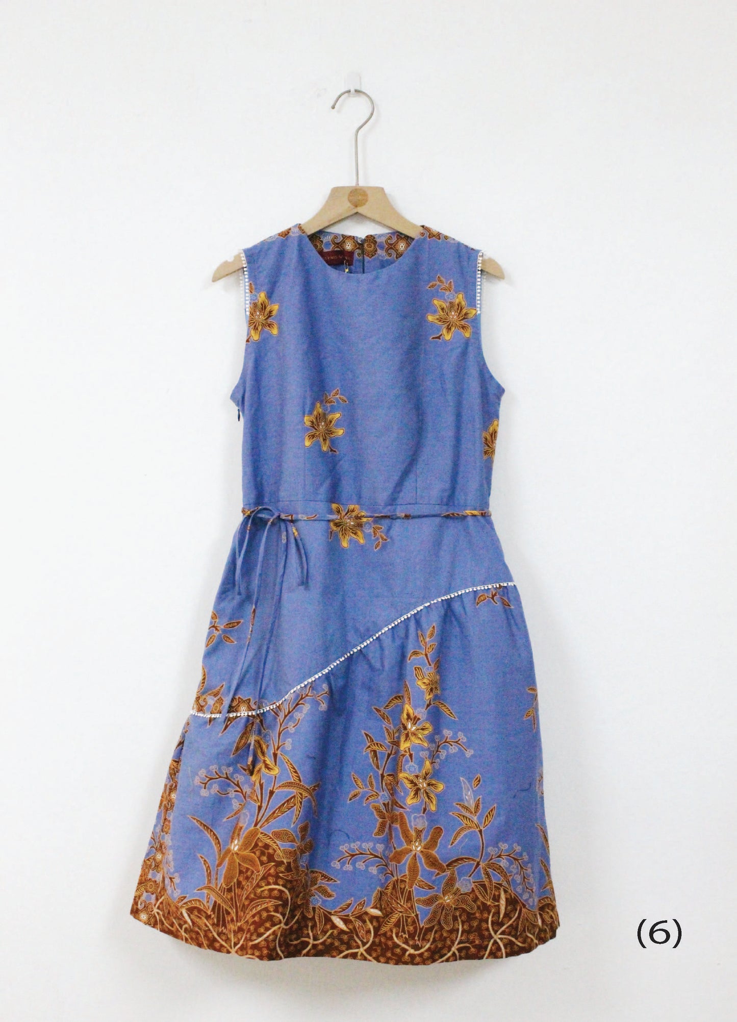 Pamela Round Neck Batik Dress