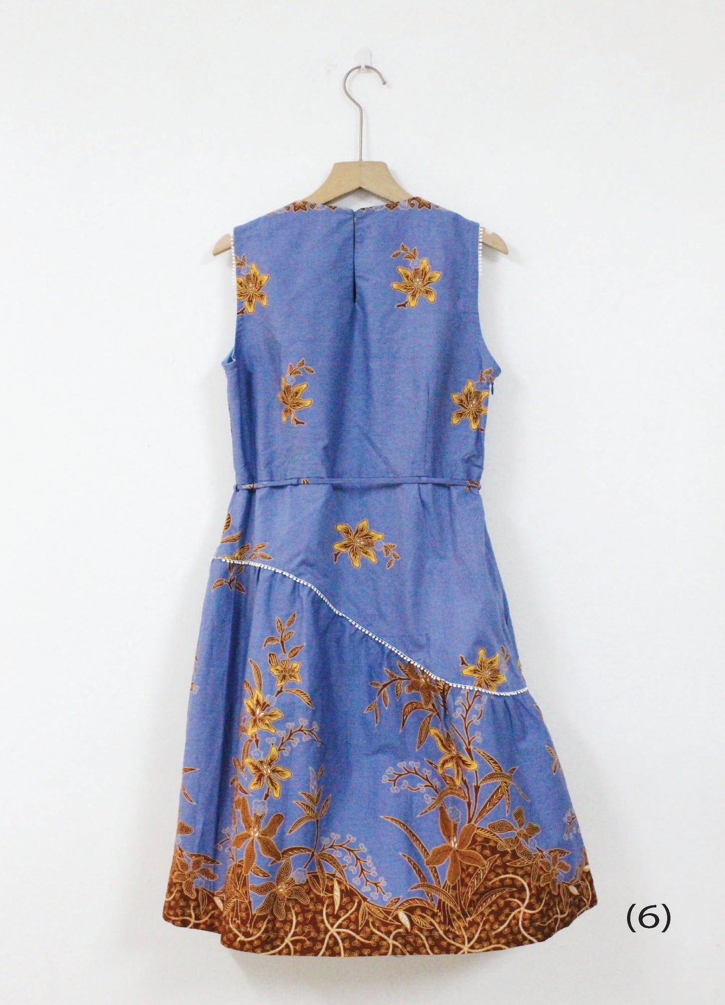 Pamela Round Neck Batik Dress
