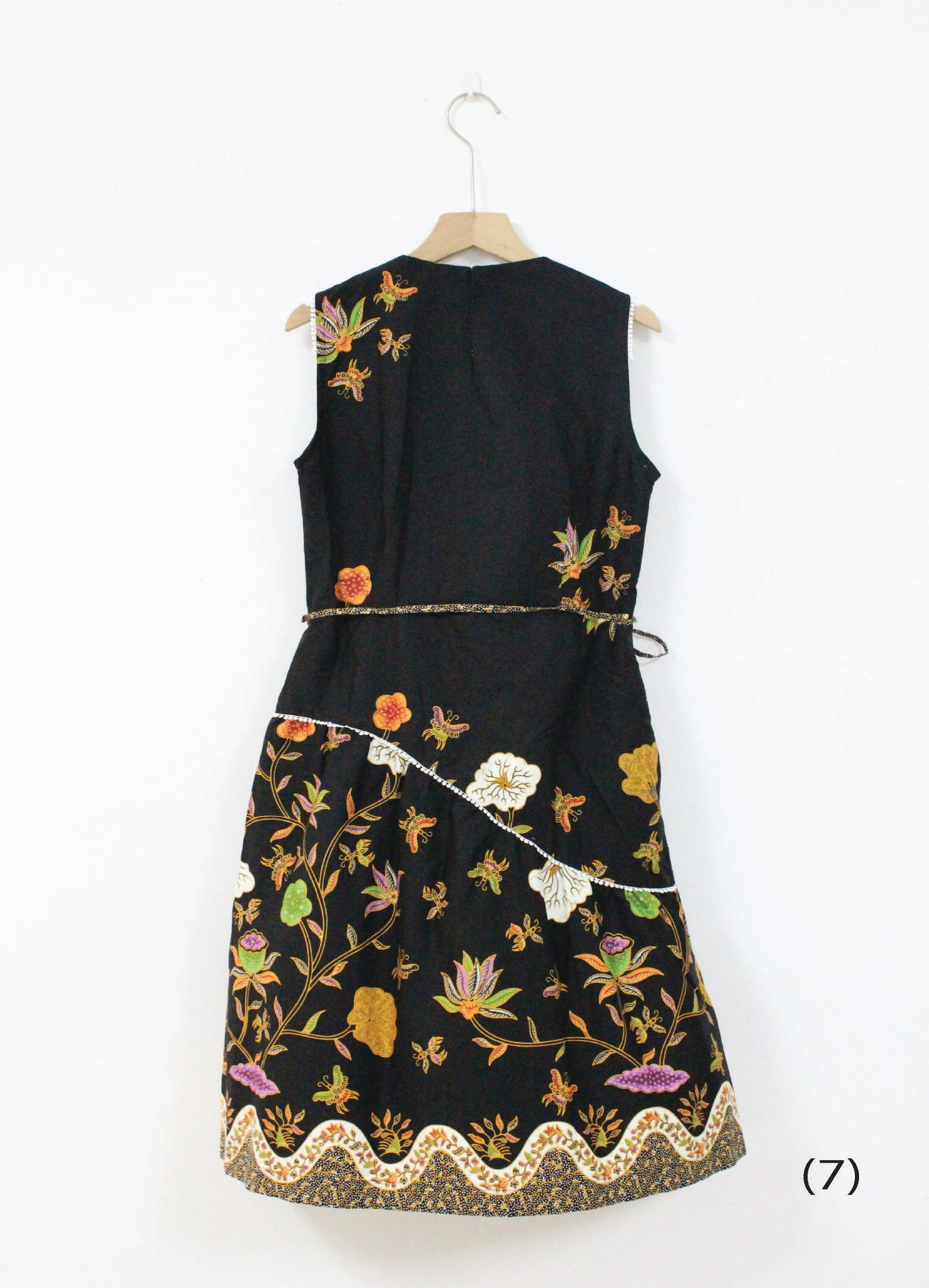 Pamela Round Neck Batik Dress