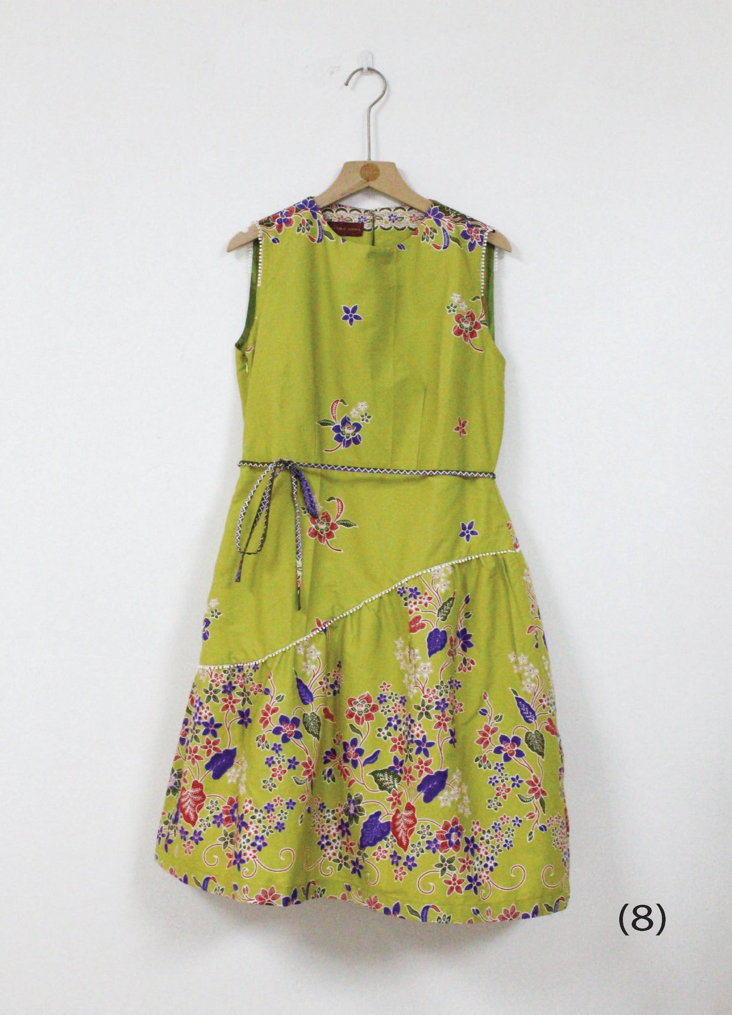 Pamela Round Neck Batik Dress