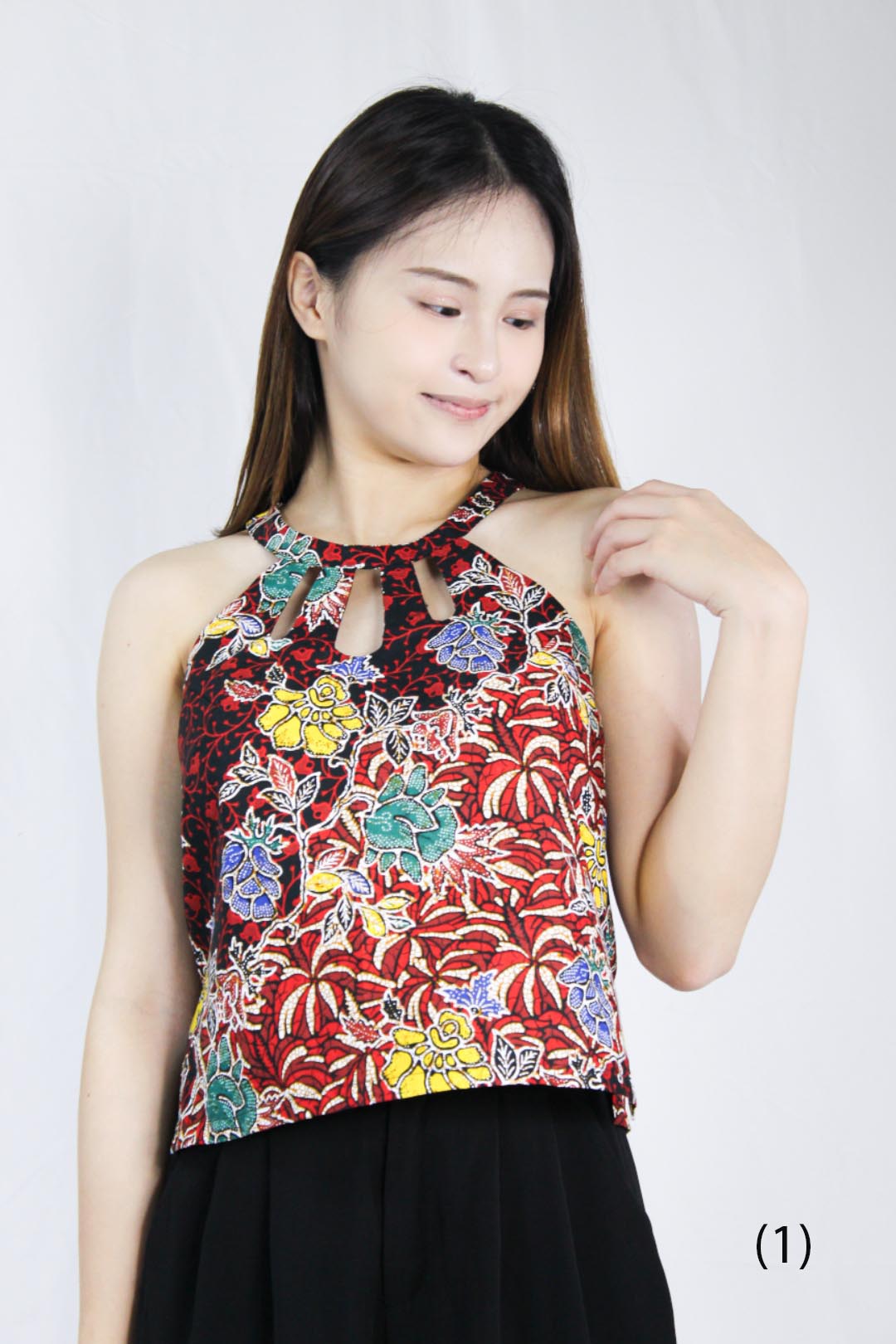 Camelia Batik Tank Top (C)