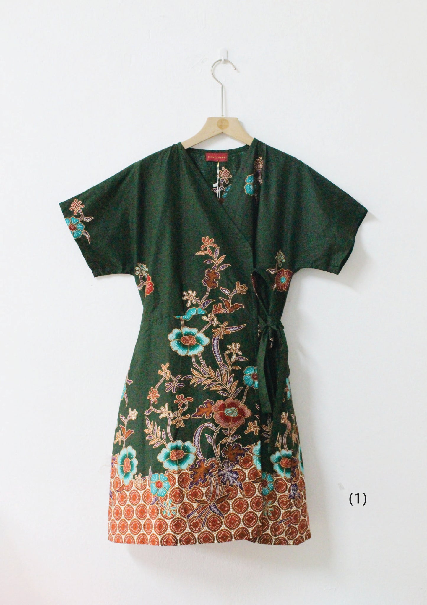 Bonnie Short Wrap Dress (Above Knee)