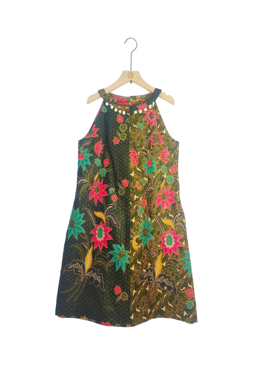 Ginny Halter Dress (Forest)