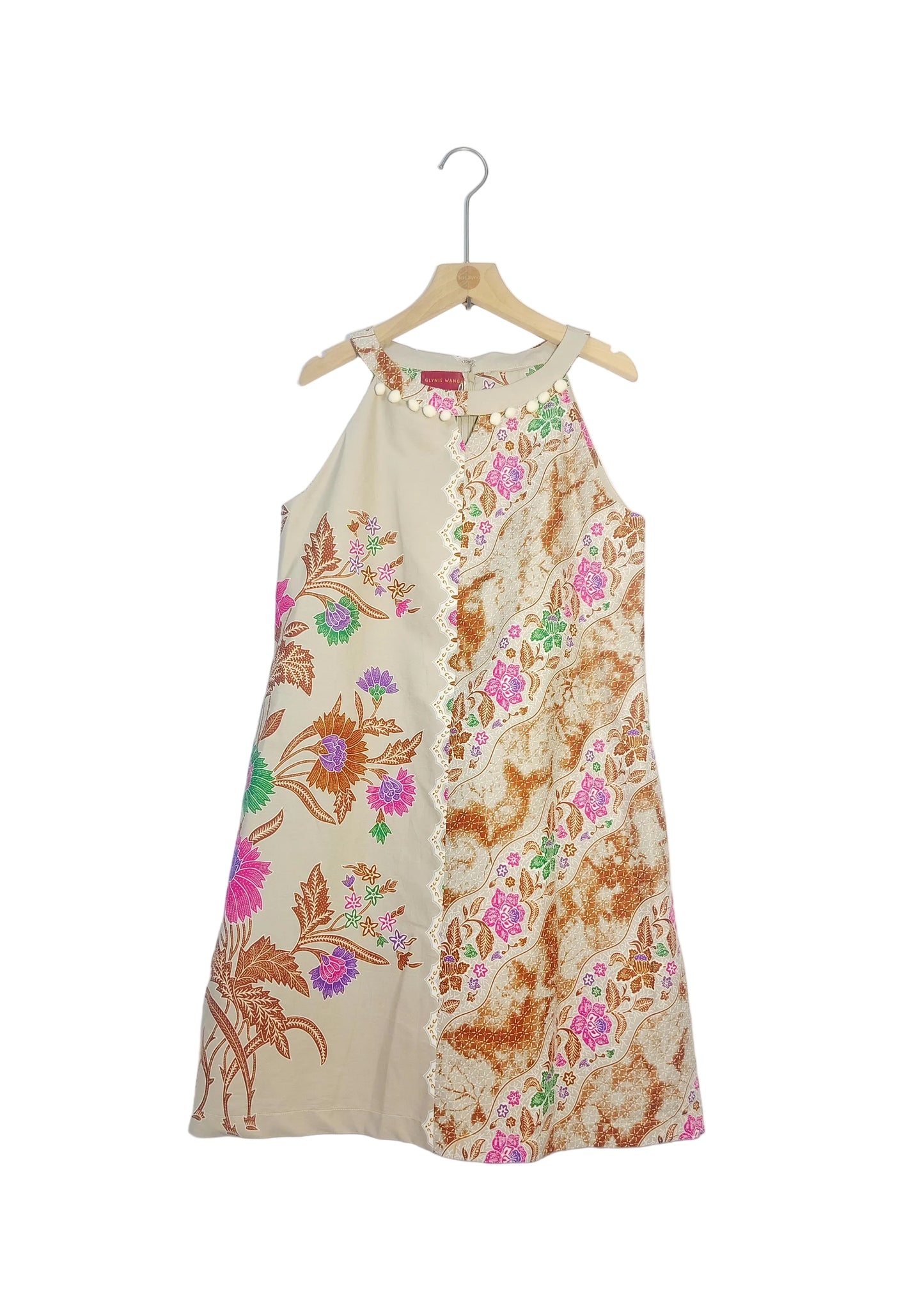 Ginny Halter Dress (Brown Grey)