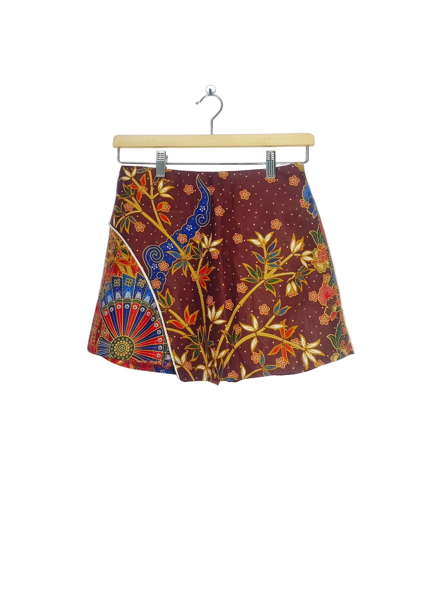 Minnie Batik Skort (Choco Brown) Size M