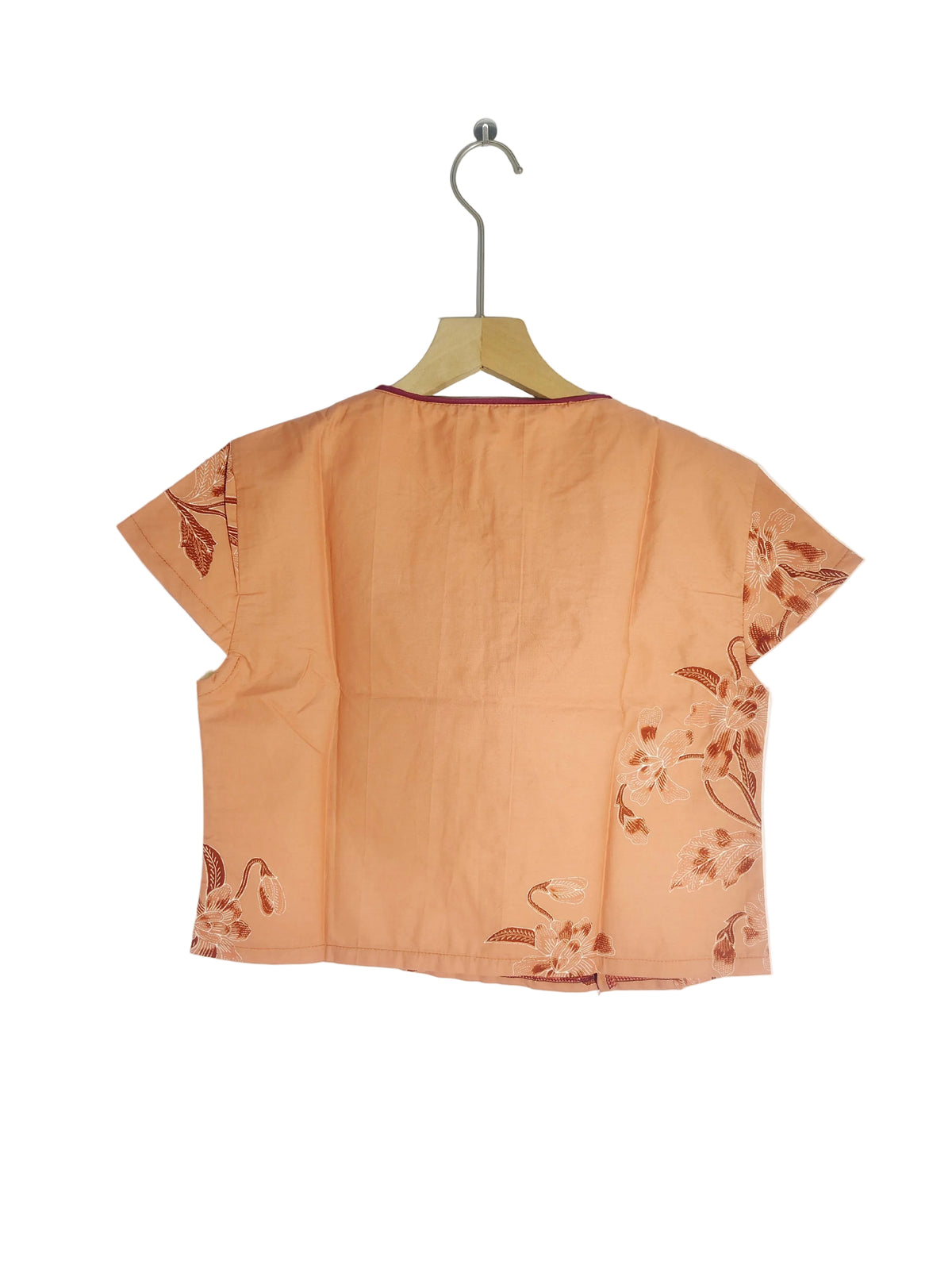Rubbie Round Neck Crop Top (Blossom) Size L