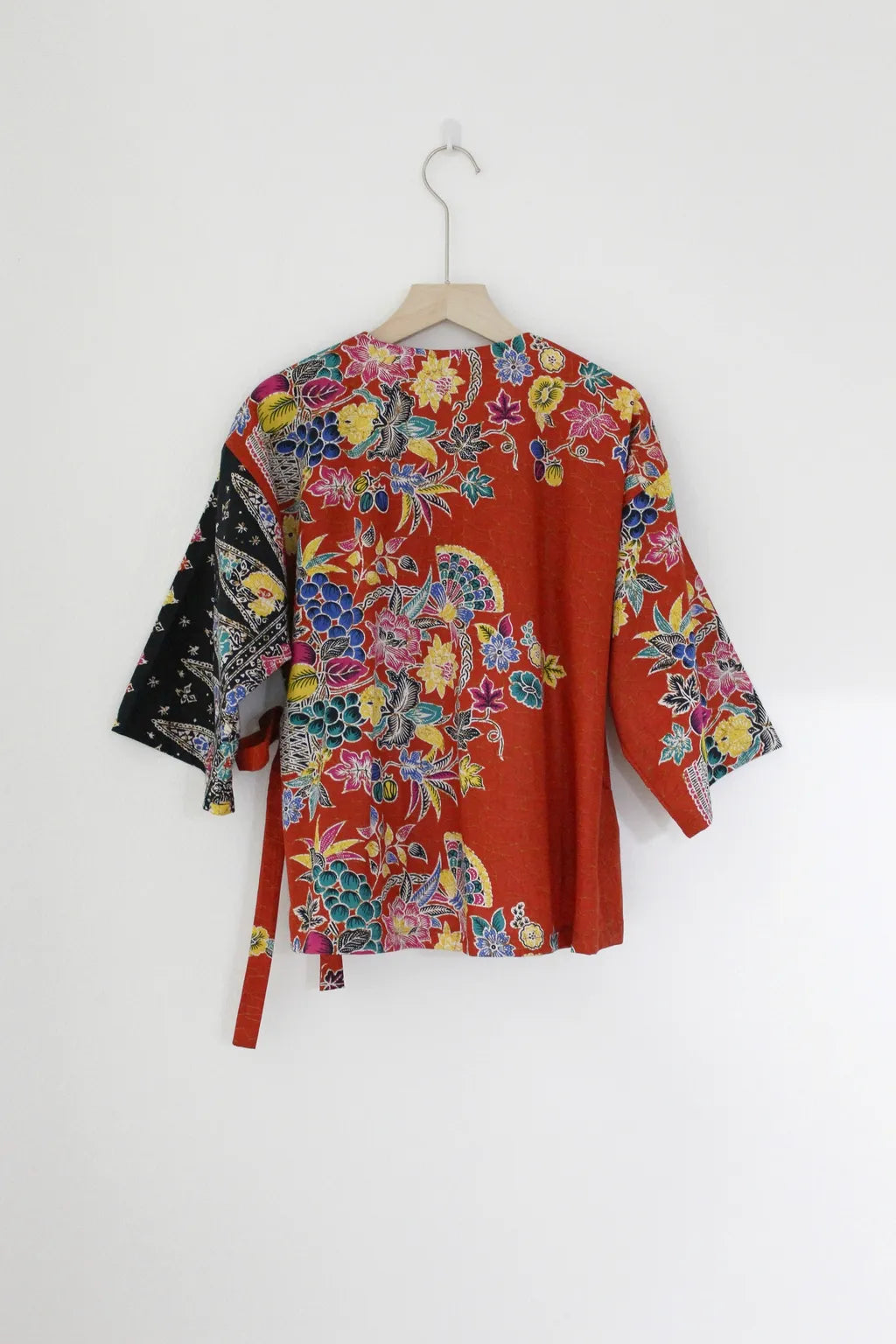 Mollie Kimono Top ( Brown Orange)