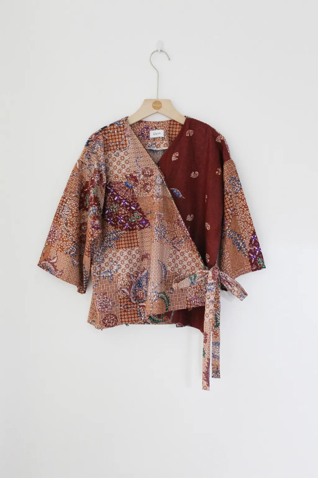 Mollie Kimono Top ( Brown)