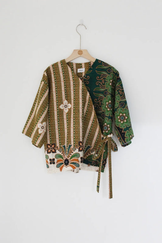 Mollie Kimono Top ( Green )