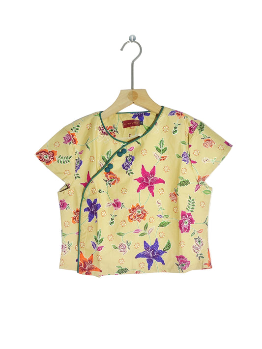 Rubbie Round Neck Crop Top (Sweet Brown) Size M and Size L