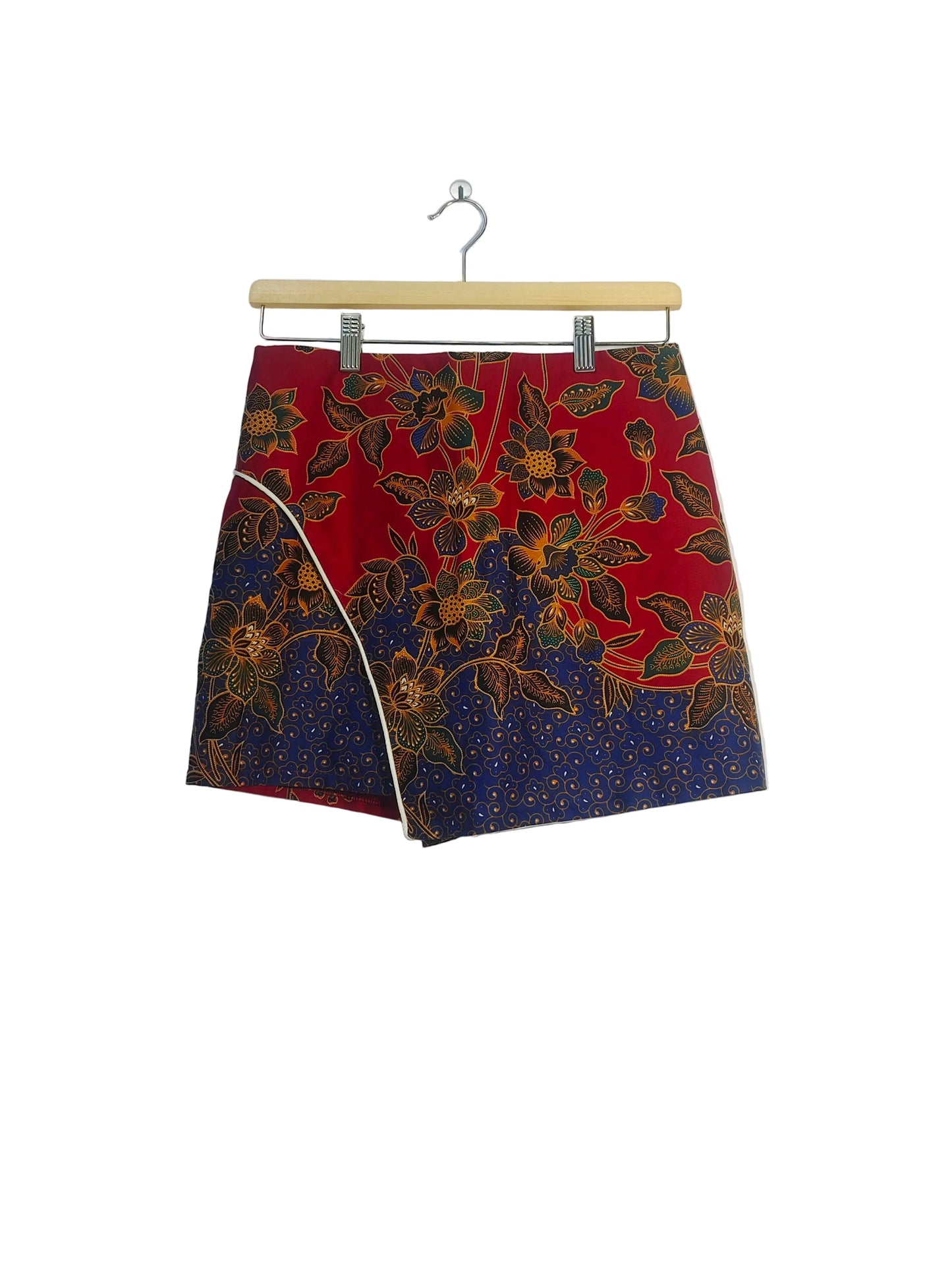 Minnie Batik Skort (Maroon) Size L