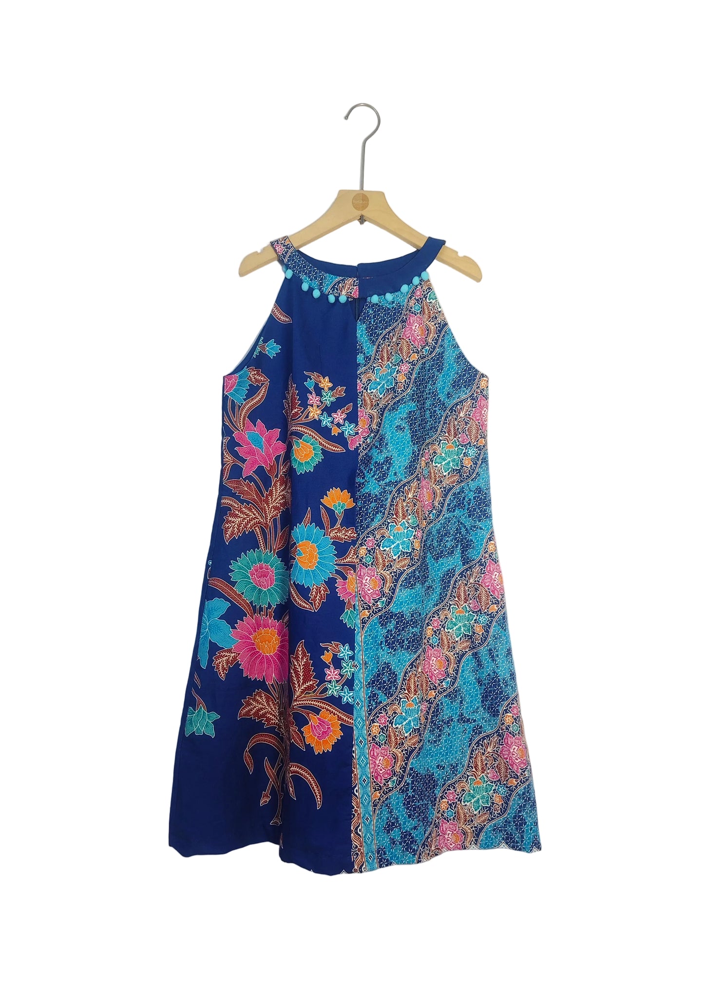 Ginny Halter Dress (Dark Blue)