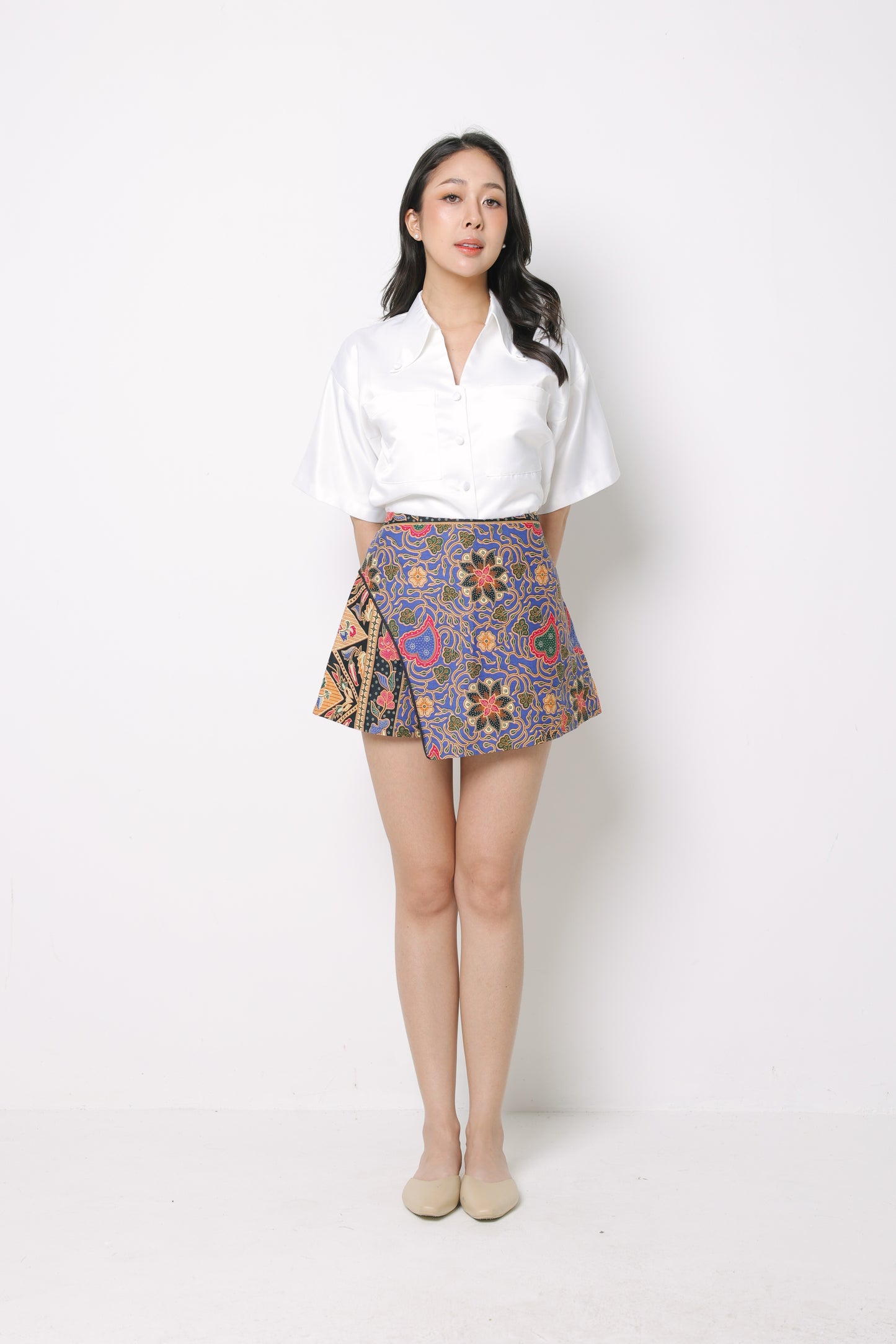 Minnie Batik Skort
