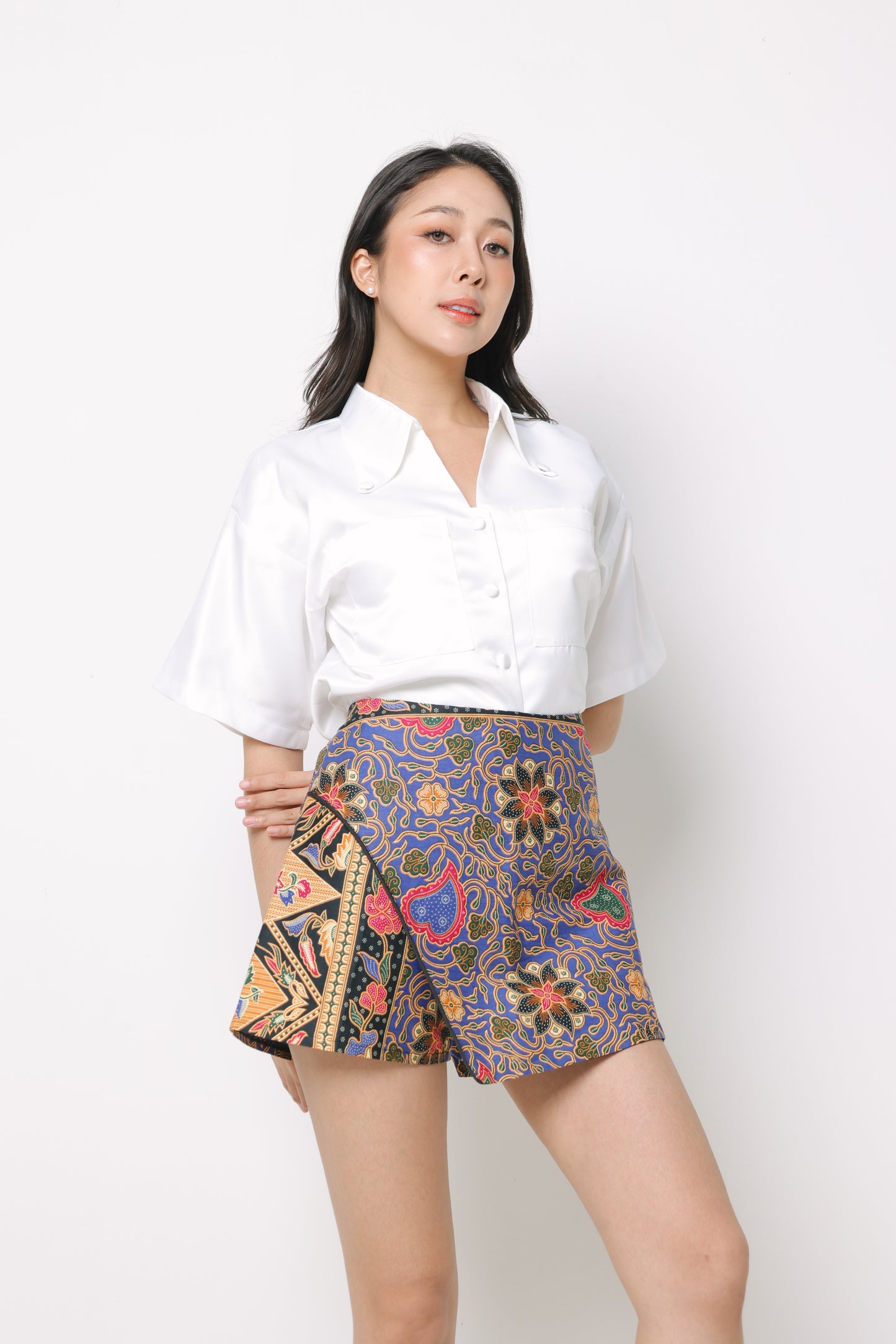 Minnie Batik Skort
