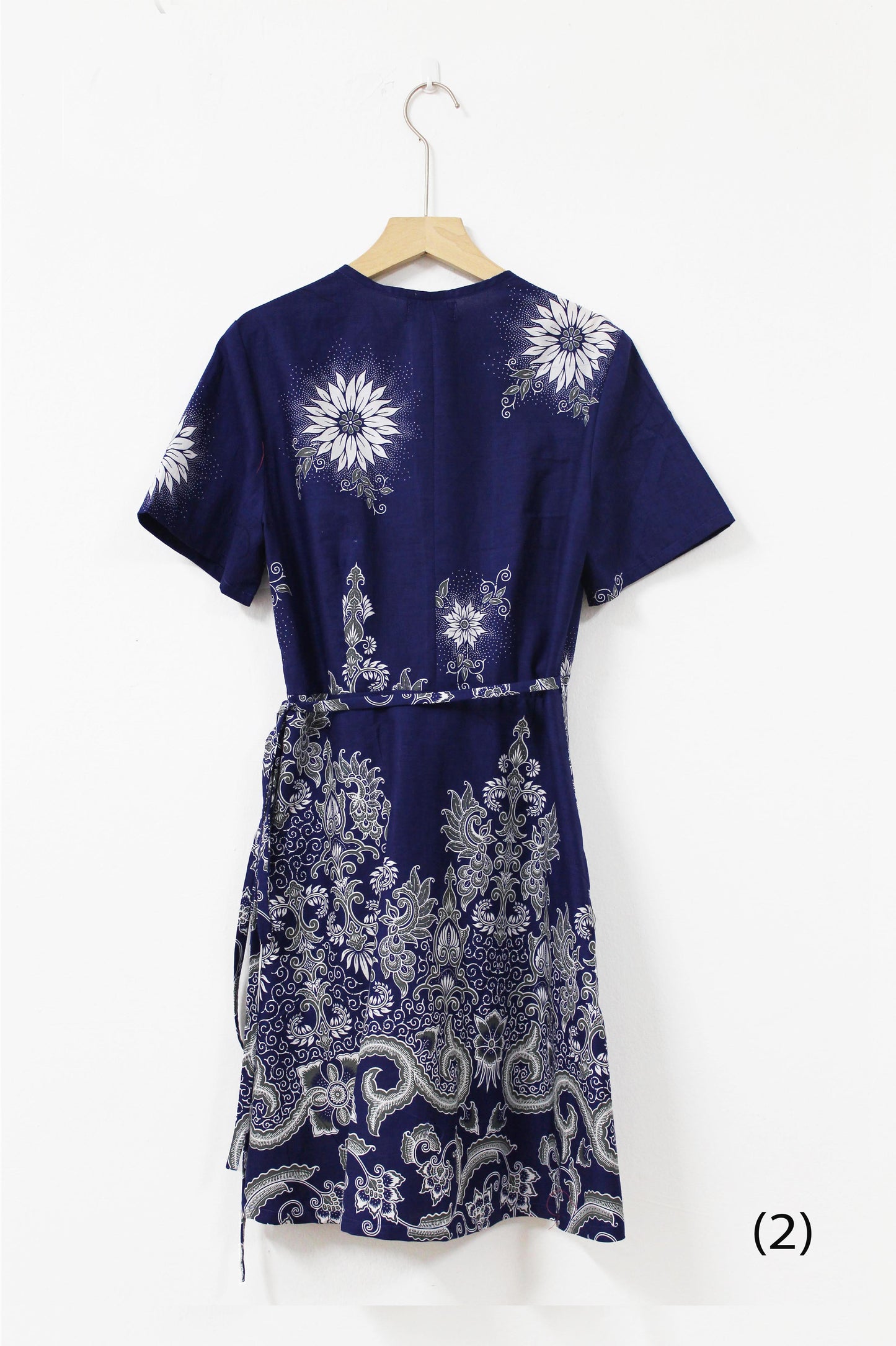 Lily Batik Wrap Dress (A)