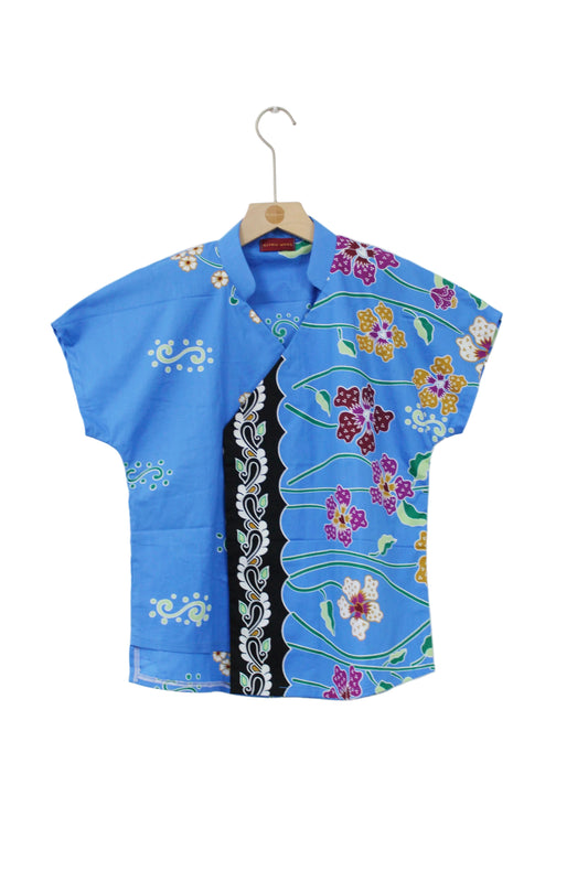Isla Summer Top ( Sky Blue)