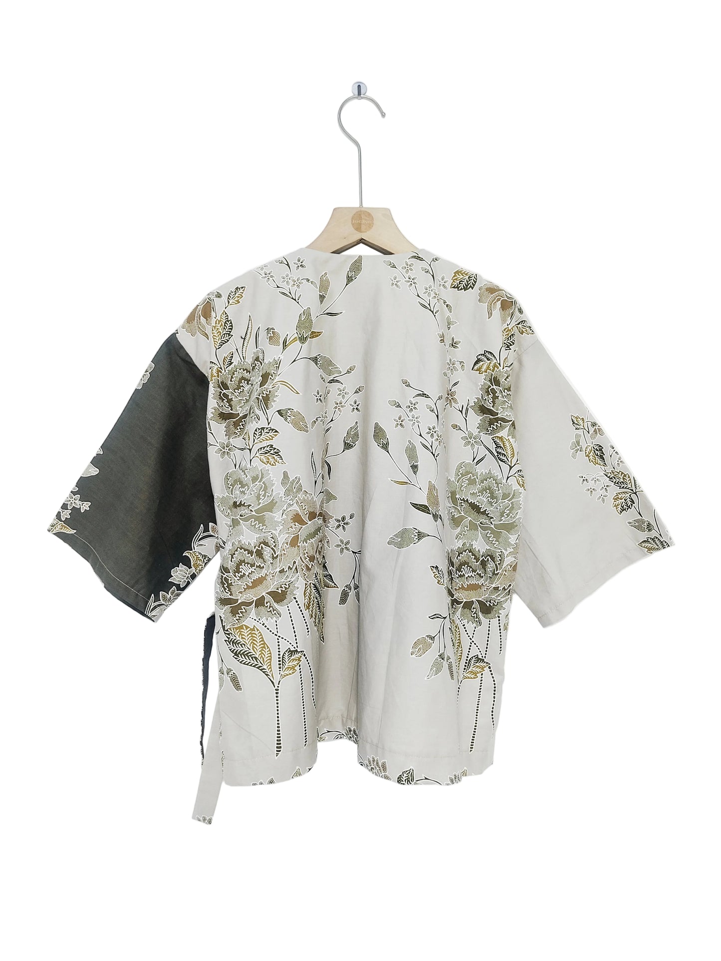 Mollie Kimono Top (Greyish Green)