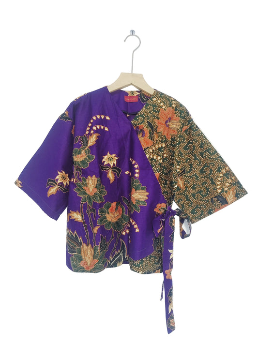 Mollie Kimono Top (Royal Purple)