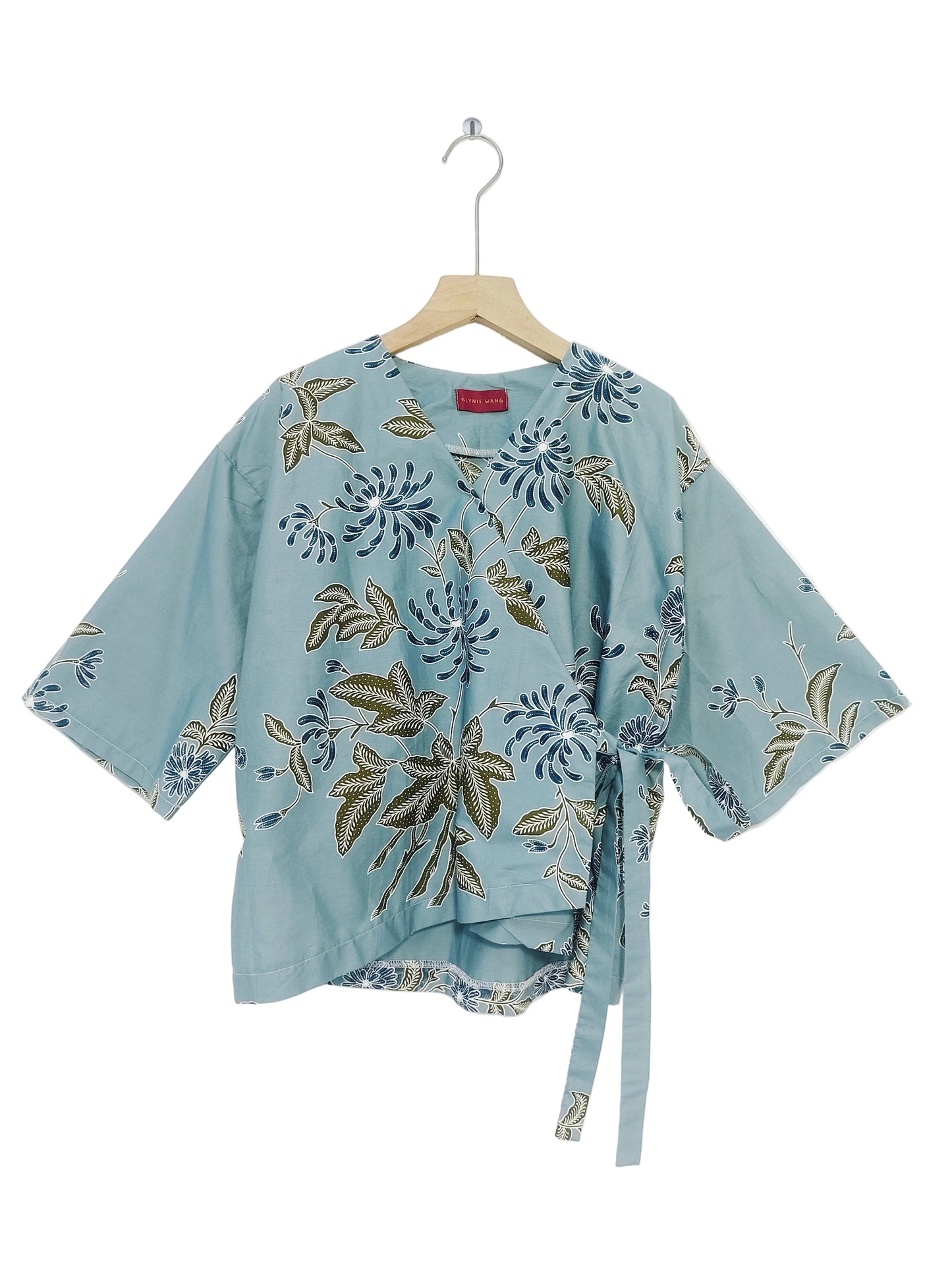 Mollie Kimono Top (Ocean)