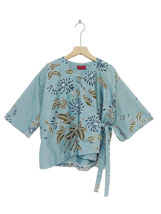 Mollie Kimono Top (Ocean)