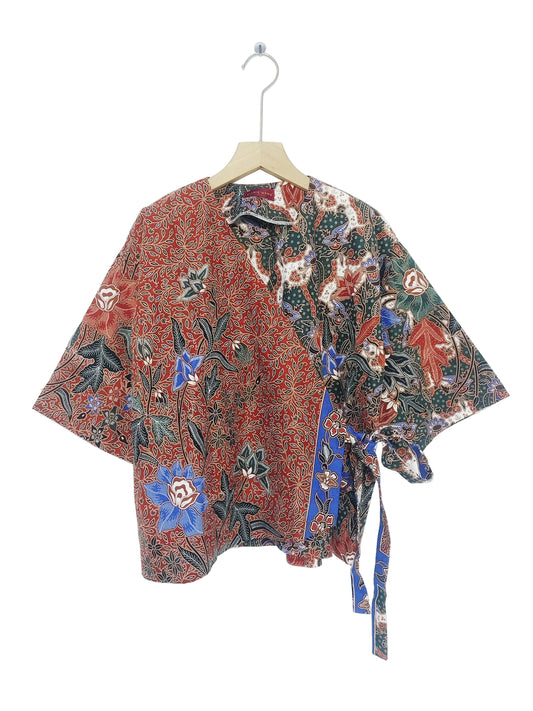 Mollie Kimono Top (Forest)
