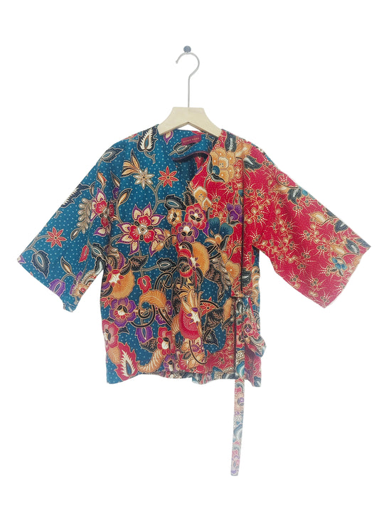Mollie Kimono Top (Fireworks)