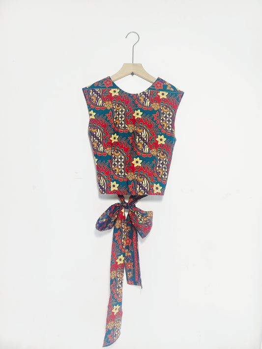 Sadie Ribbon Top ( Little Sun) Size M