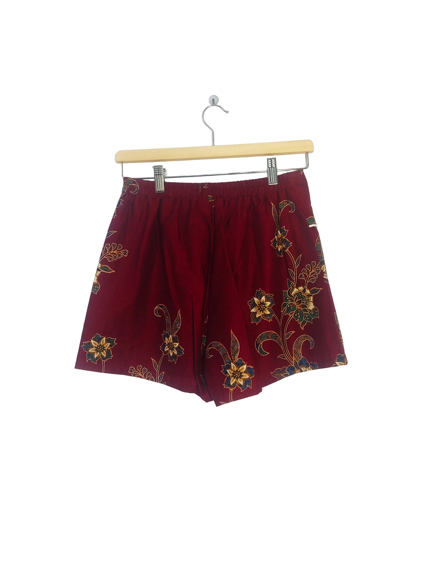 Minnie Batik Skort (Maroon) Size M