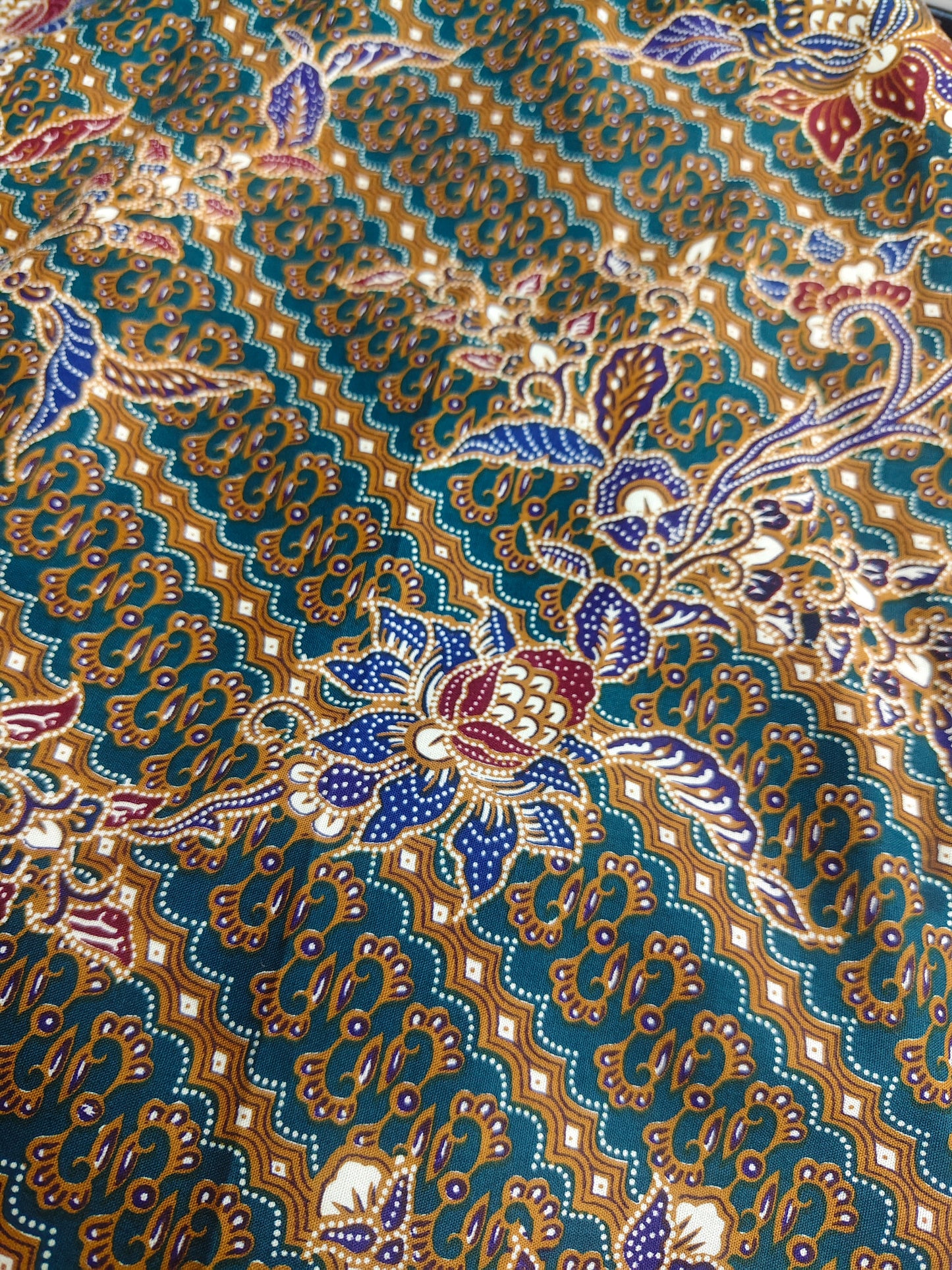 Minnie Batik Skort (Blue-Green) Size M