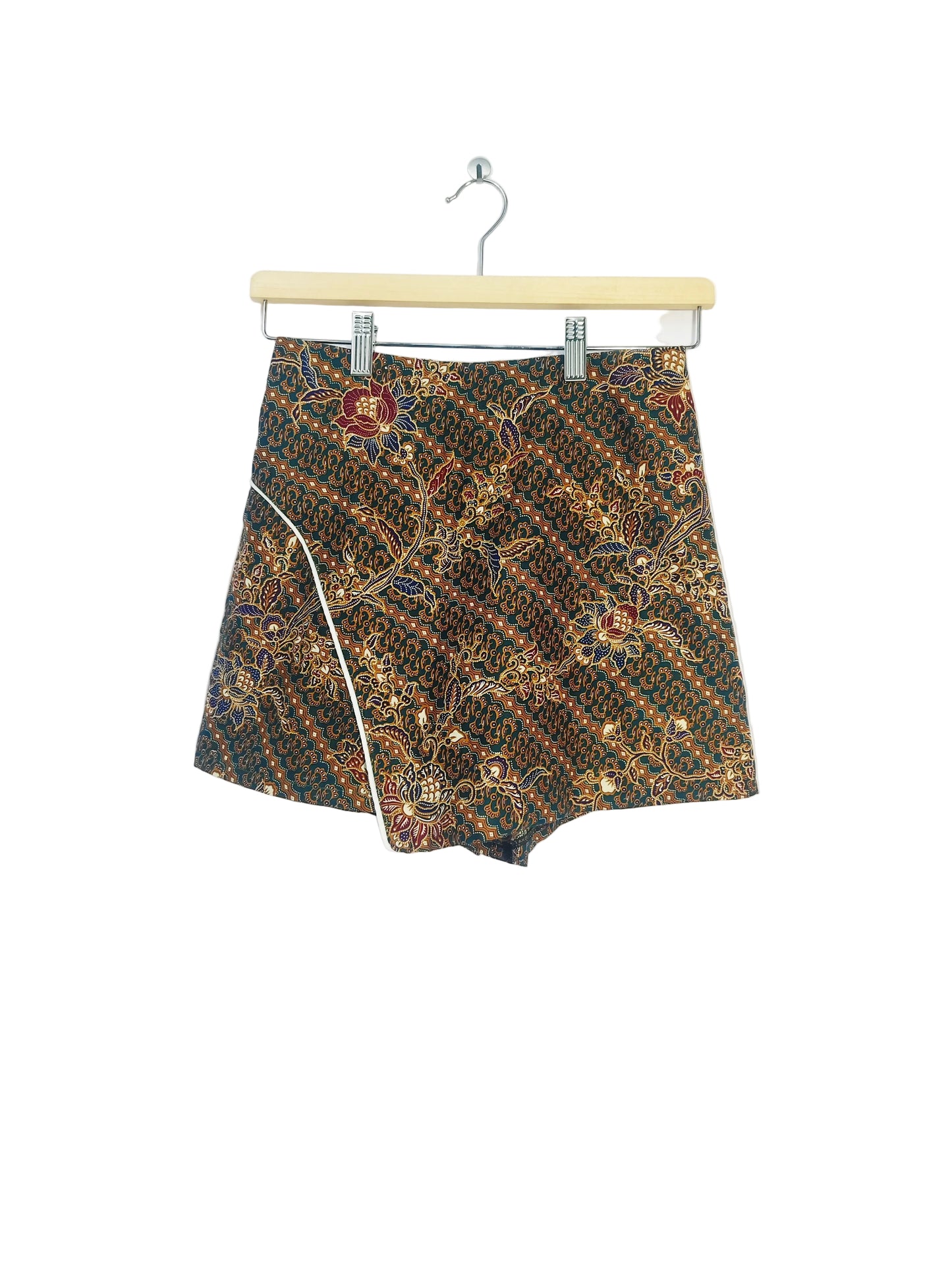 Minnie Batik Skort (Blue-Green) Size M
