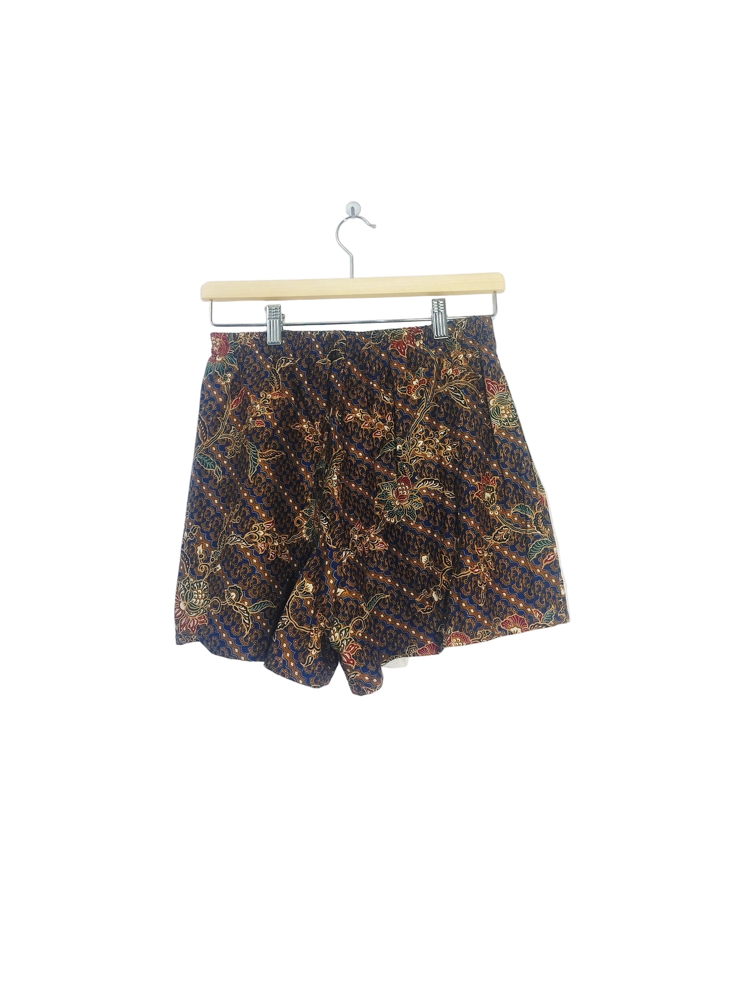 Minnie Batik Skort (Diagonal Line Black) Size M