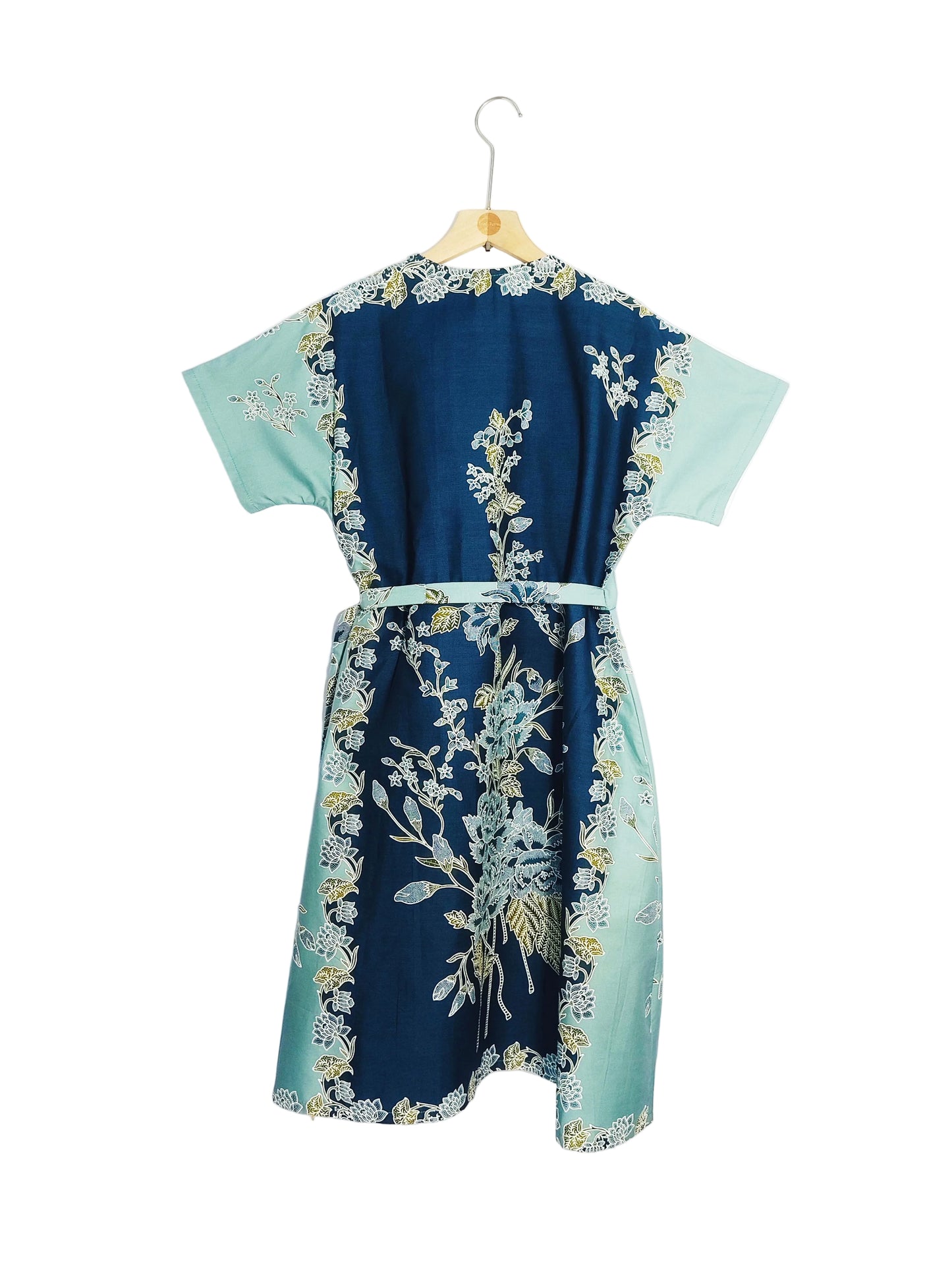 Bonnie Wrap Dress (Turquoise soft) Size M