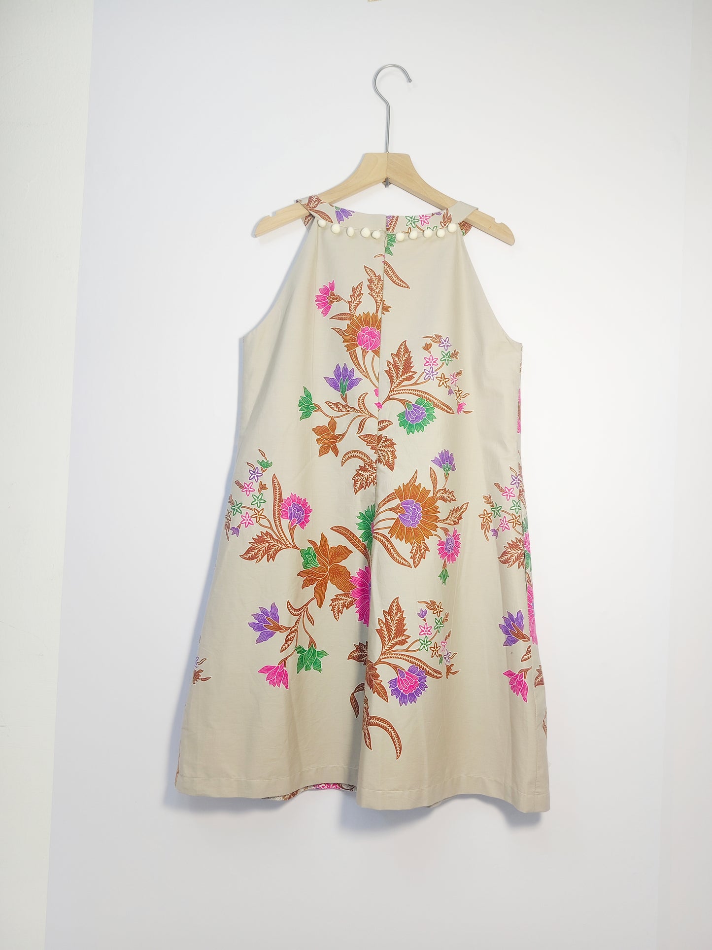 Ginny Halter Dress (Brown Grey)