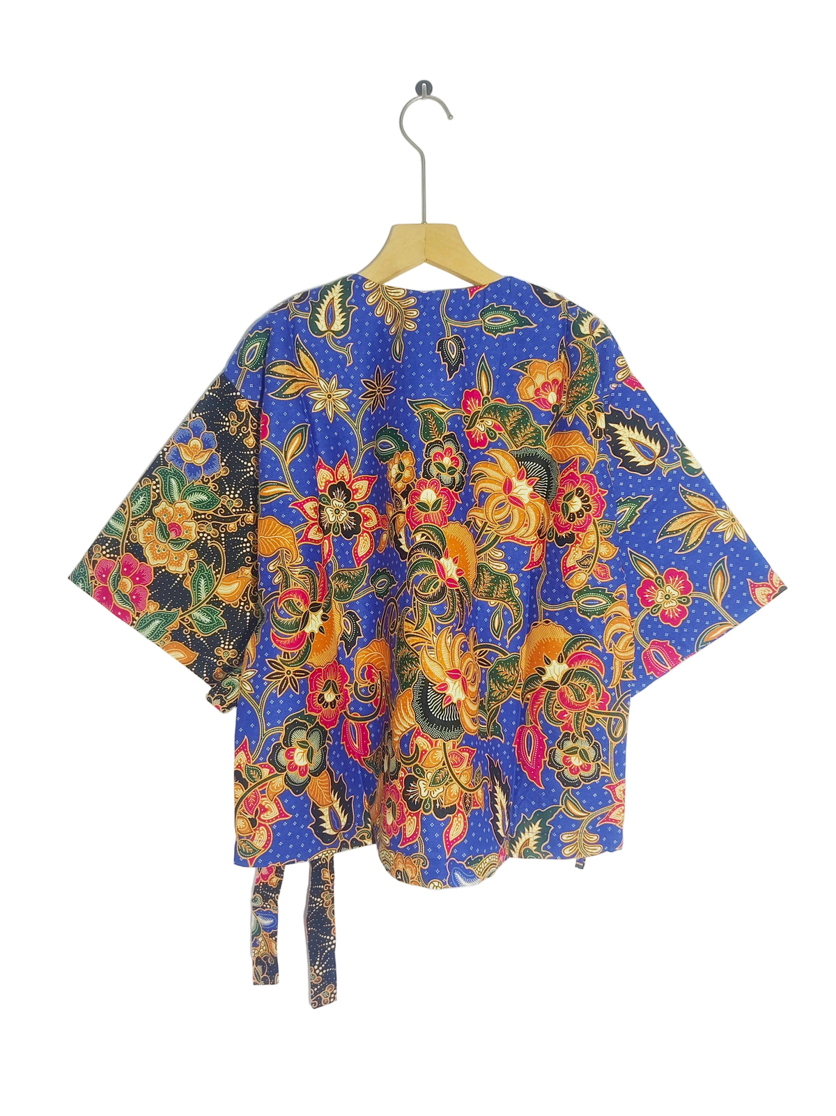 Mollie Kimono Top (Blue Black)