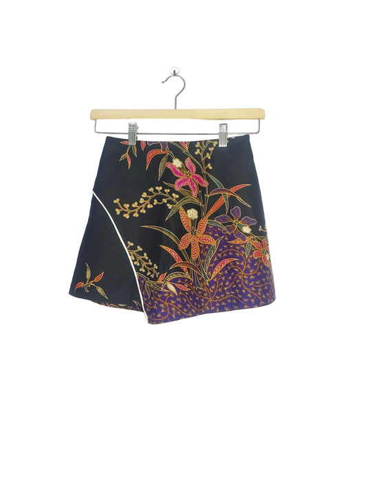 Minnie Batik Skort (Black)Size S
