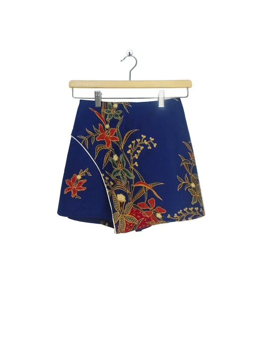 Minnie Batik Skort (Navy Blue)Size S